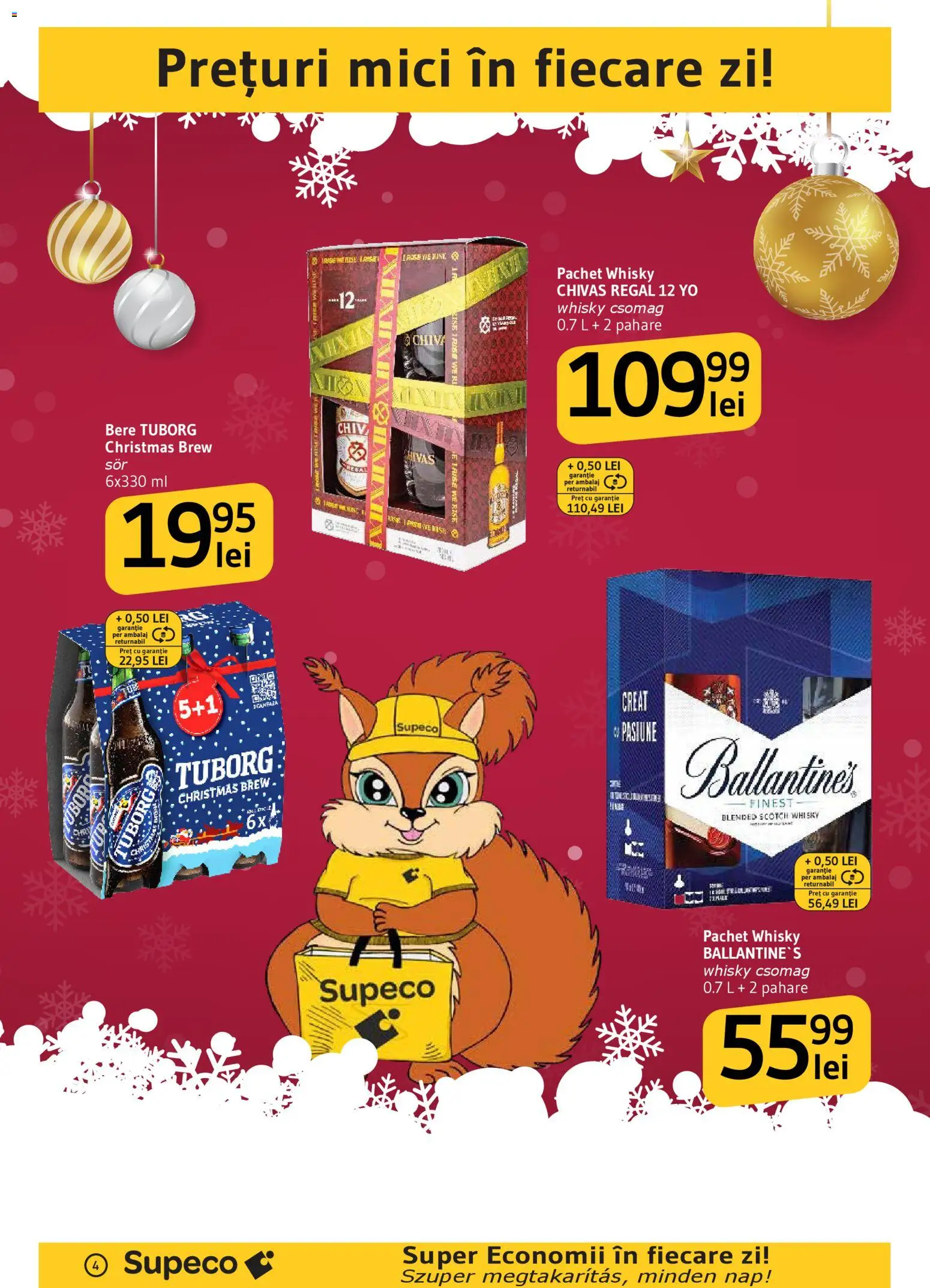 Catalog Supeco 11 - 25 Decembrie 2025 | Pagina 4 | Produse: Pahare, Mici, Bere