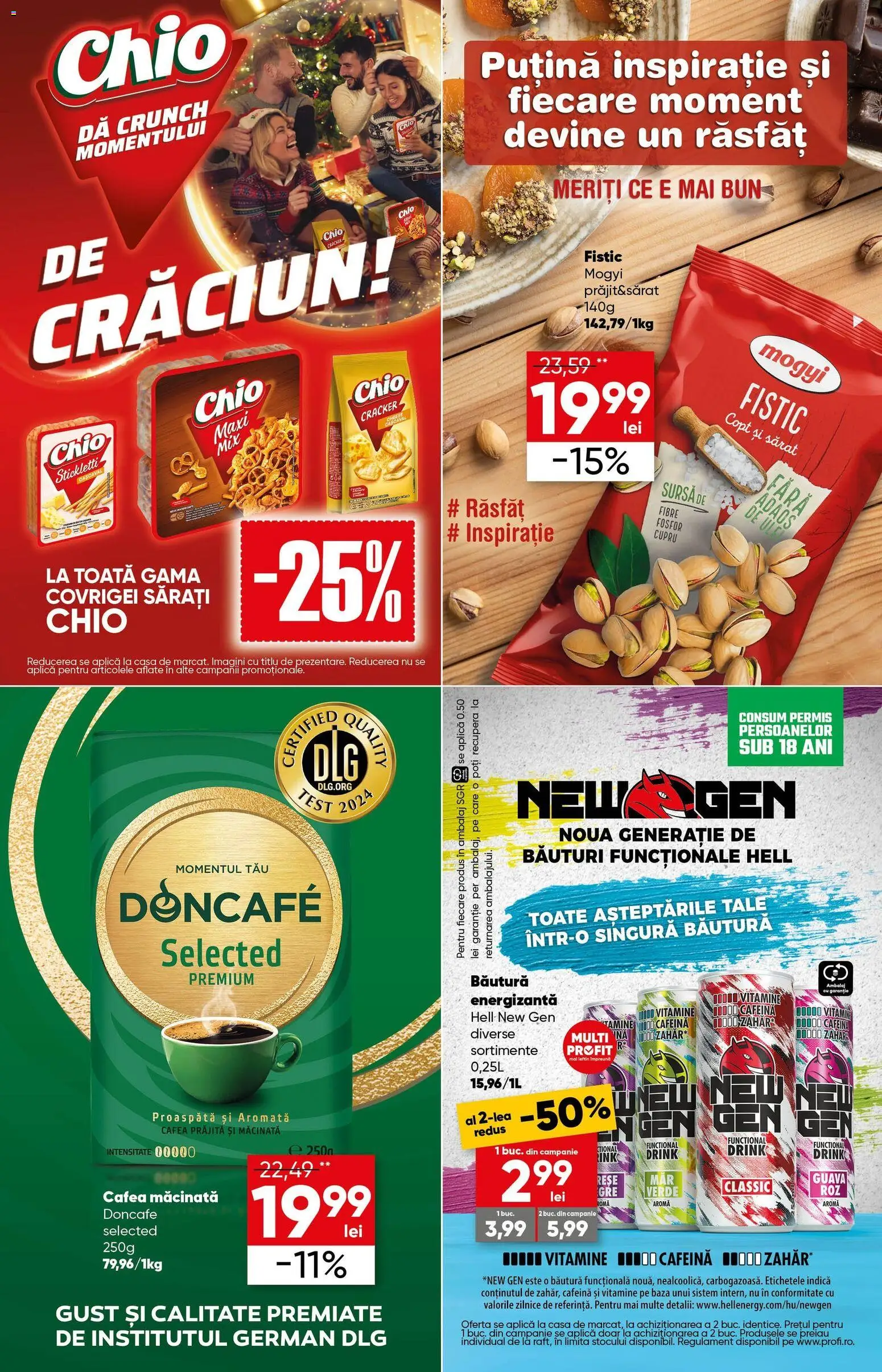 Catalog Profi 10 - 23 Decembrie 2025 | Pagina 16 | Produse: Cașcaval, Covrigei, Cafea, Fistic