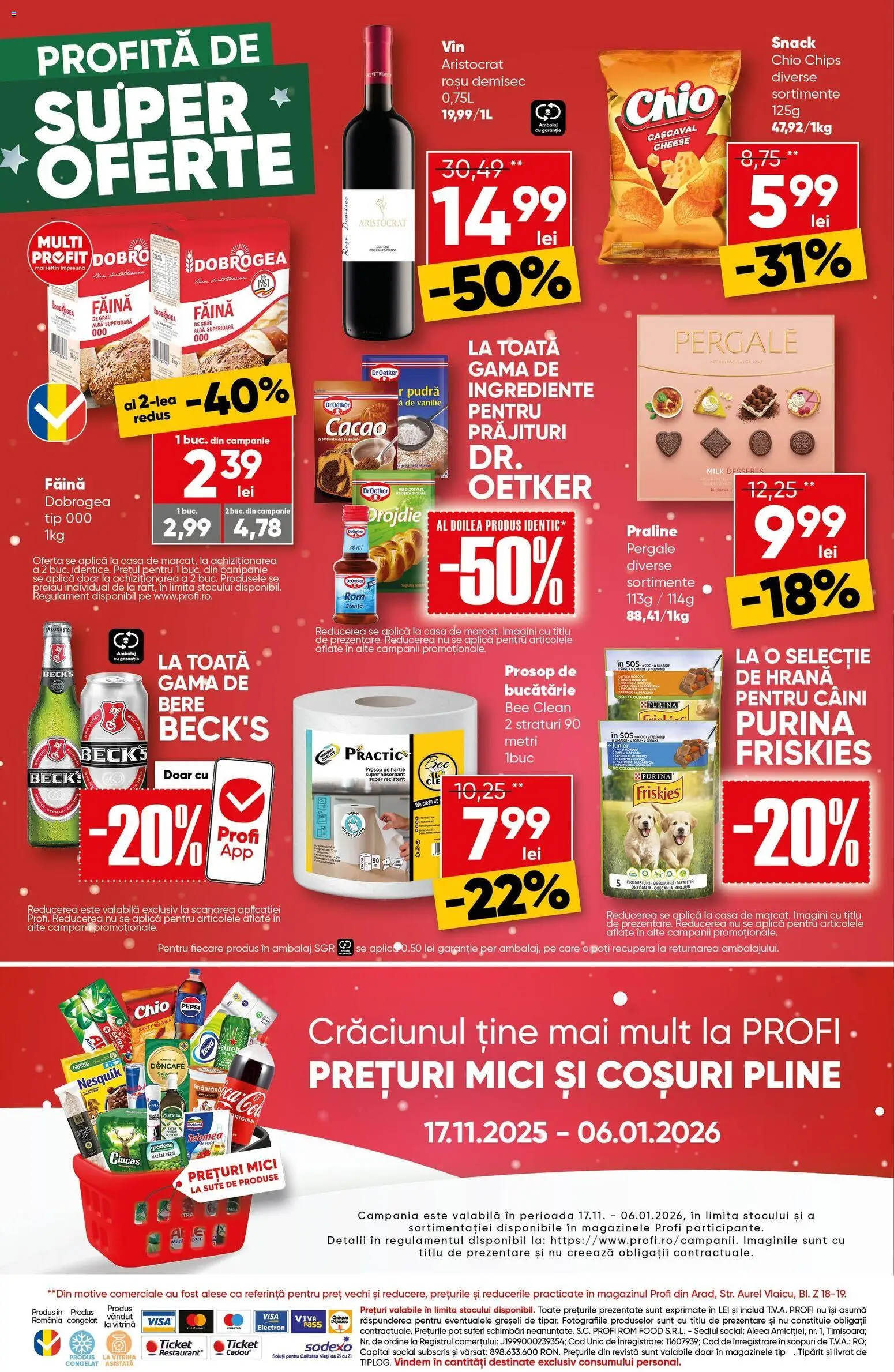 Catalog Profi 10 - 23 Decembrie 2025 | Pagina 20 | Produse: Mazăre, Hrană pentru câini, Bucătărie, Cașcaval