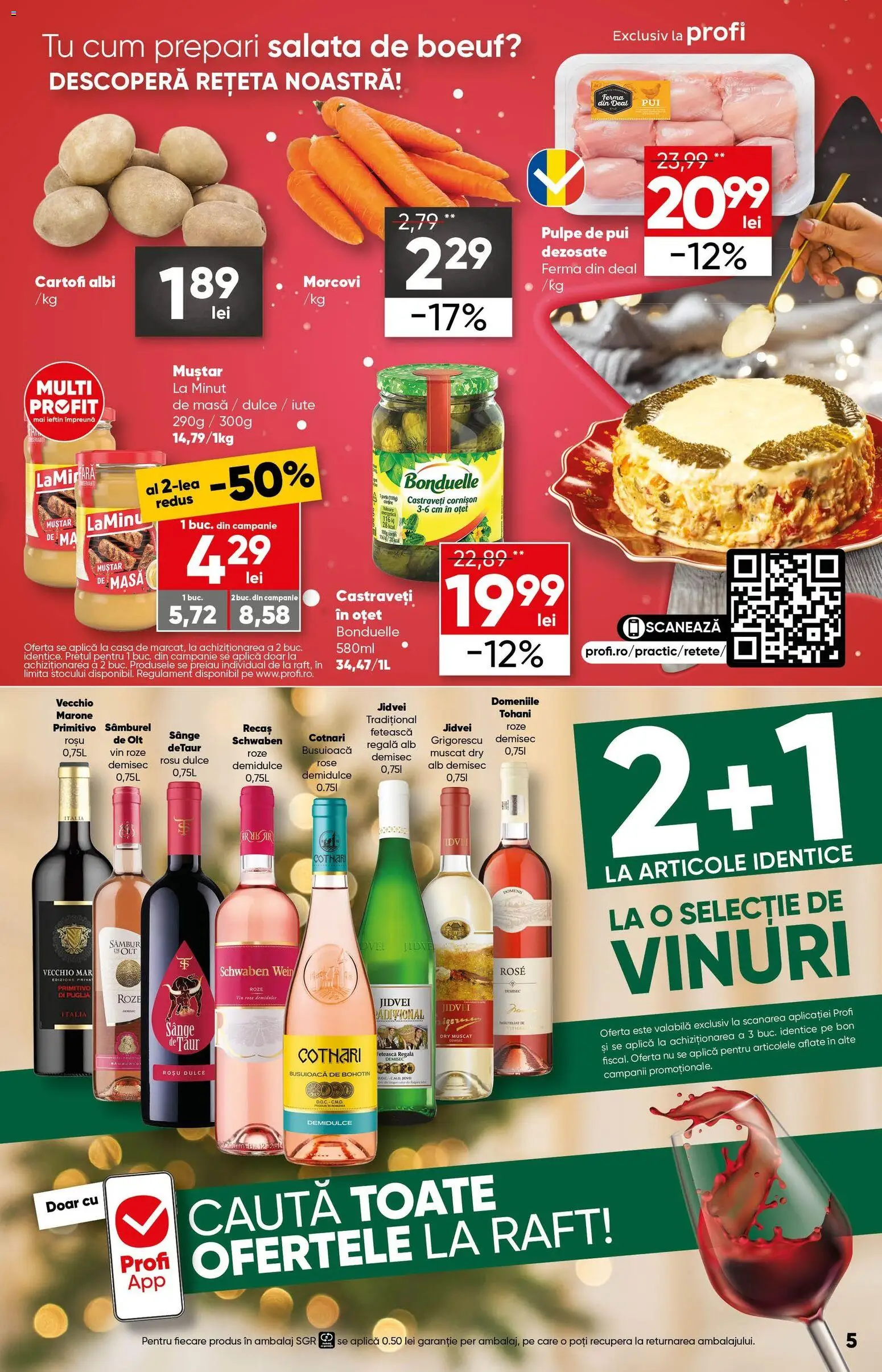 Catalog Profi 10 - 23 Decembrie 2025 | Pagina 5 | Produse: Raft, Hacıyatmaz Kedi Oyuncağı, Oțet, Morcovi