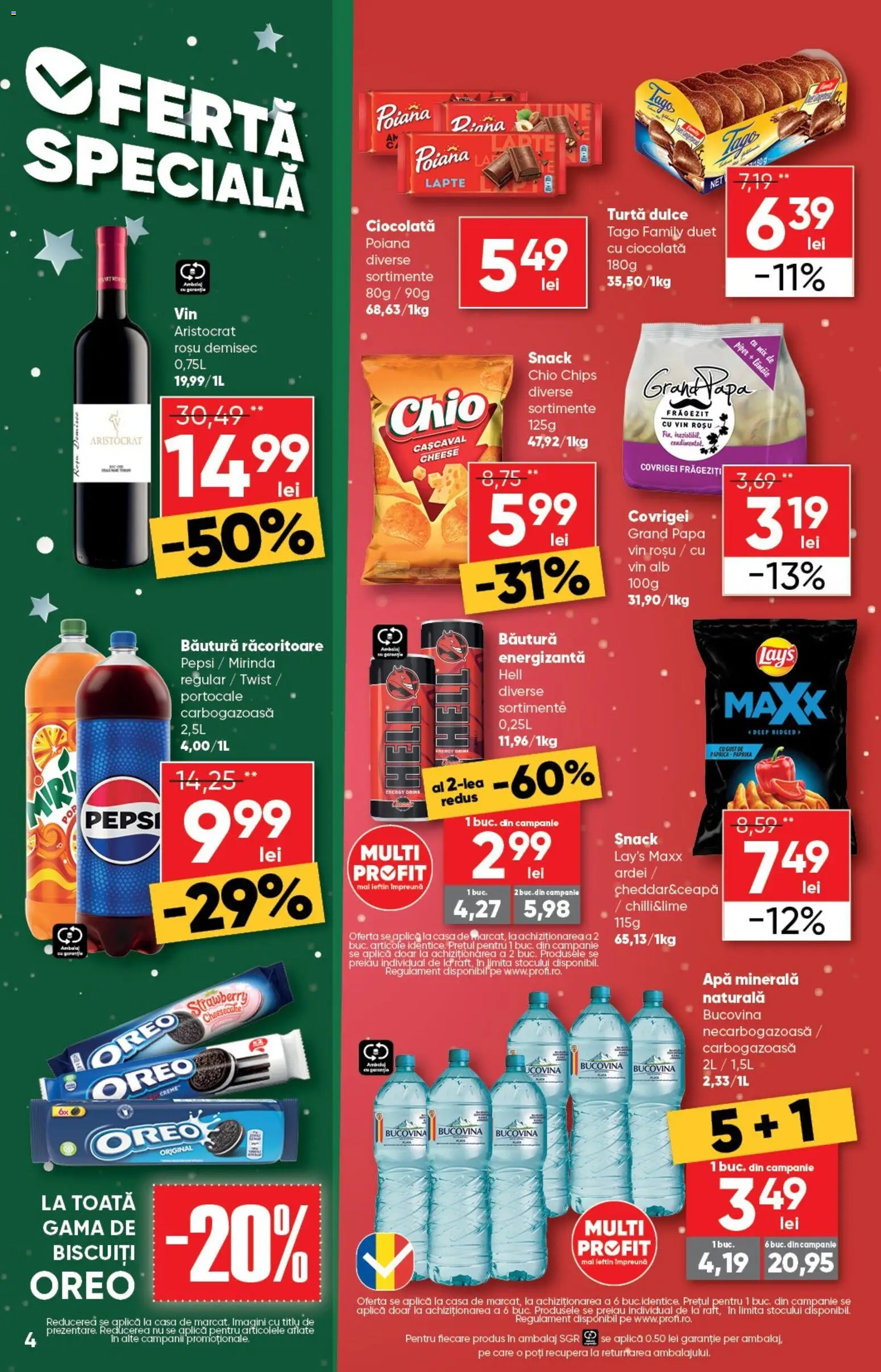 Catalog Profi 10 - 23 Decembrie 2025 | Pagina 4 | Produse: Cașcaval, Covrigei, Lapte, Piper