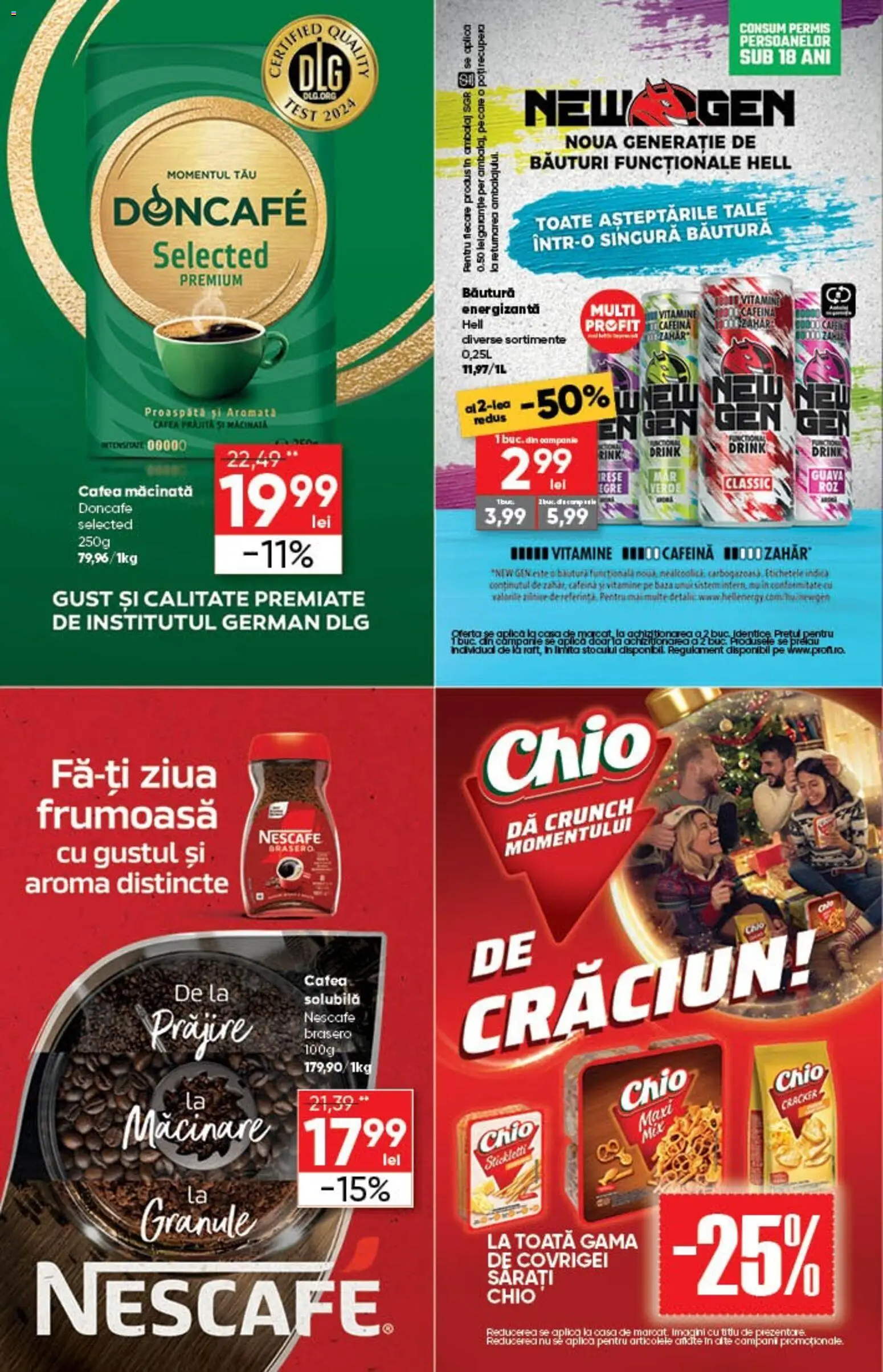 Catalog Profi 10 - 23 Decembrie 2025 | Pagina 10 | Produse: Covrigei, Cafea, Băutură energizantă