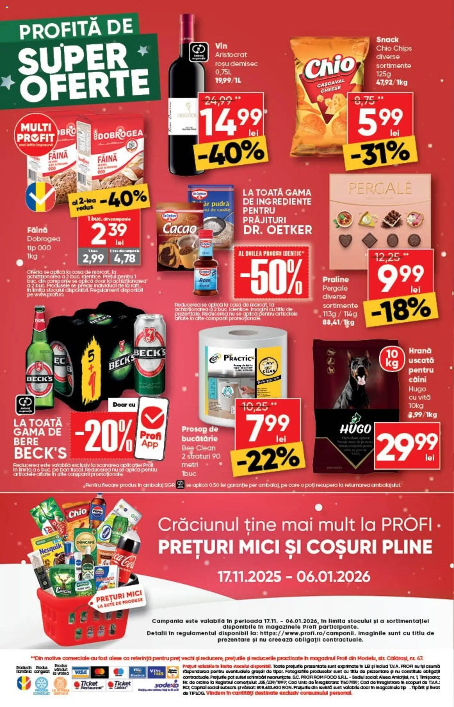 Catalog Profi 10 - 23 Decembrie 2025 | Pagina 12 | Produse: Vitrină, Mici, Pudră, Făină