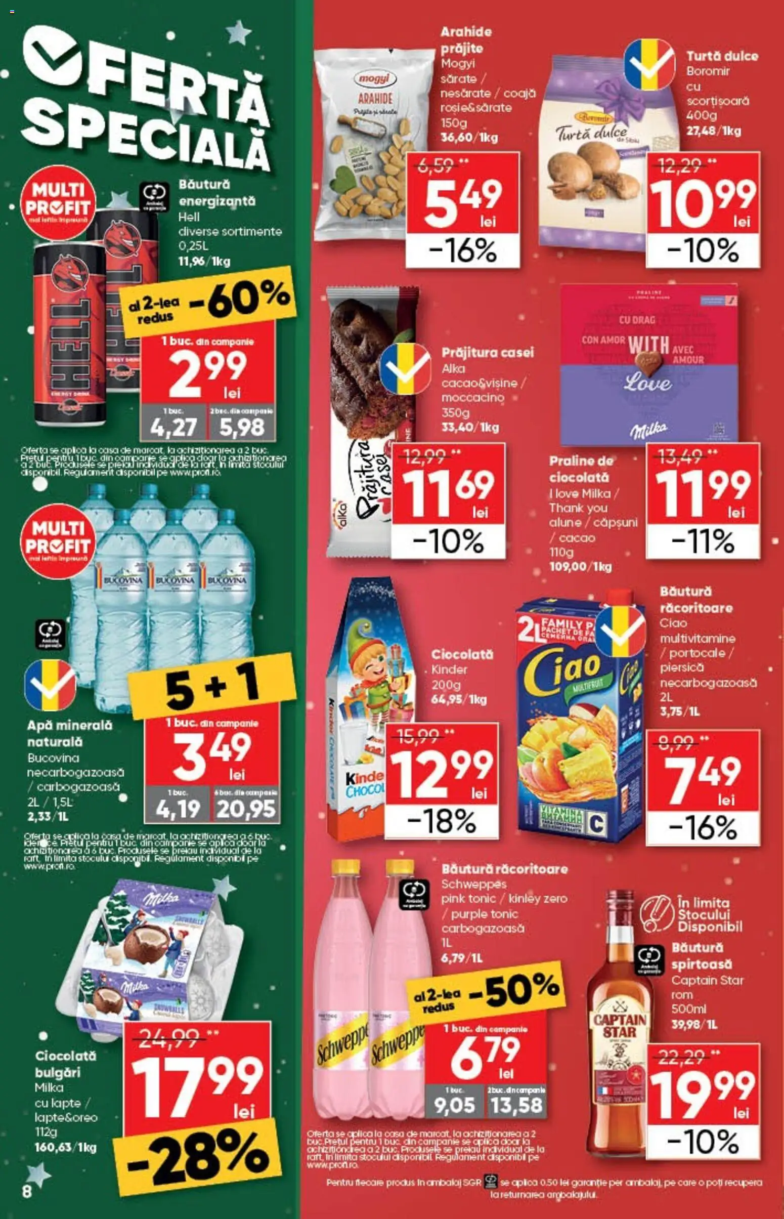 Catalog Profi 10 - 23 Decembrie 2025 | Pagina 8 | Produse: Yazı tahtası kalemi, Alune, Portocale, Căpșuni