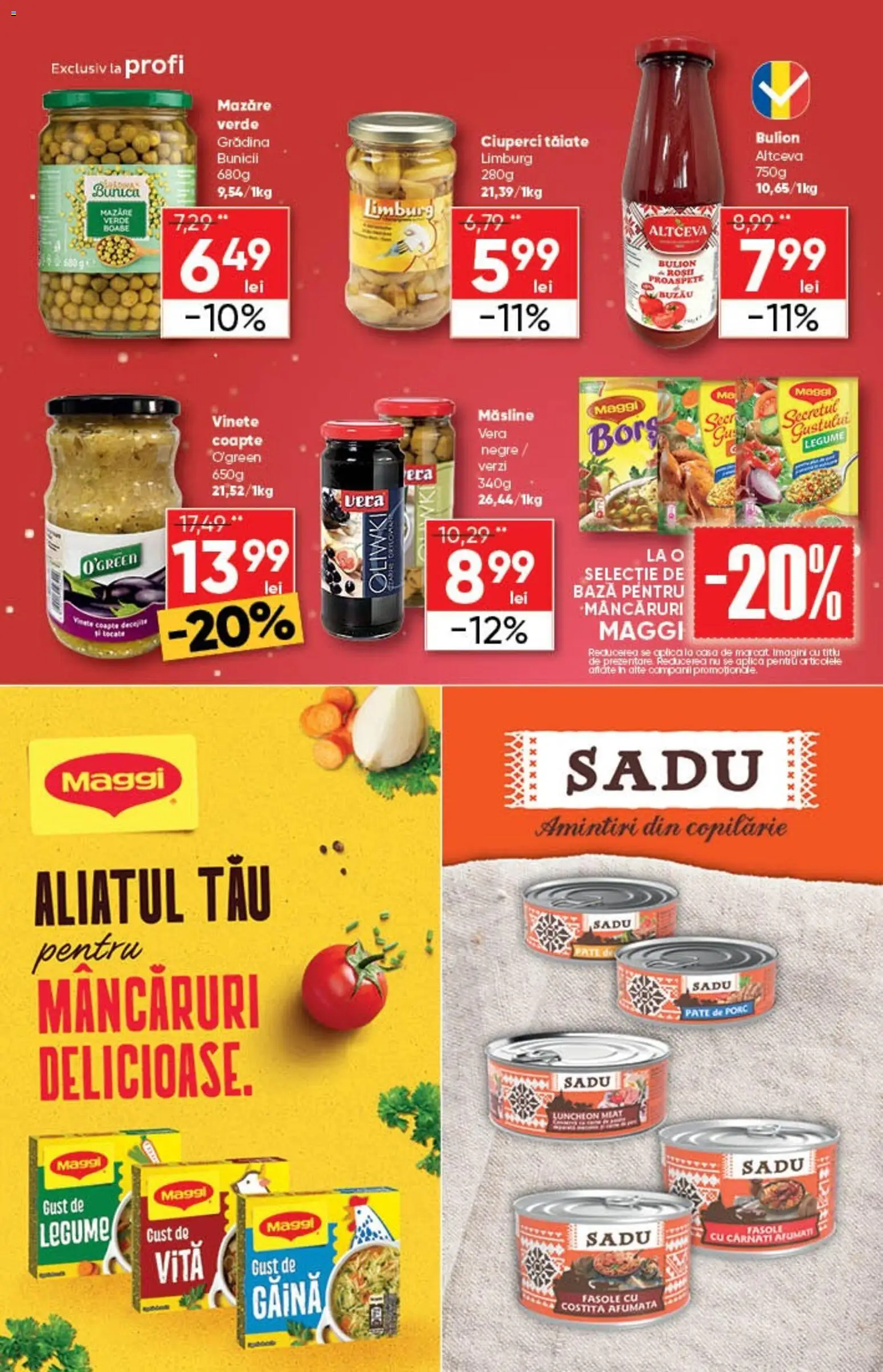 Catalog Profi 10 - 23 Decembrie 2025 | Pagina 9 | Produse: Mazăre, Măsline, Ciuperci, Legume