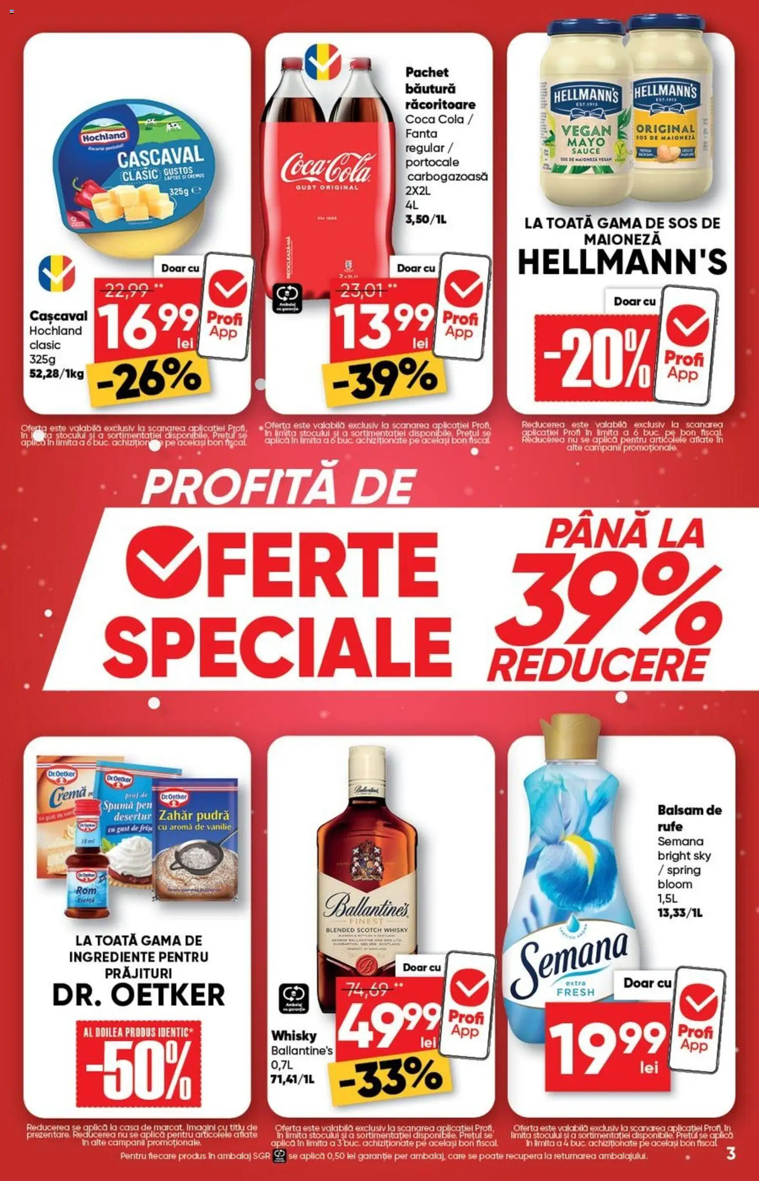 Catalog Profi 10 - 23 Decembrie 2025 | Pagina 3 | Produse: Pudră, Balsam, Portocale, Maioneză