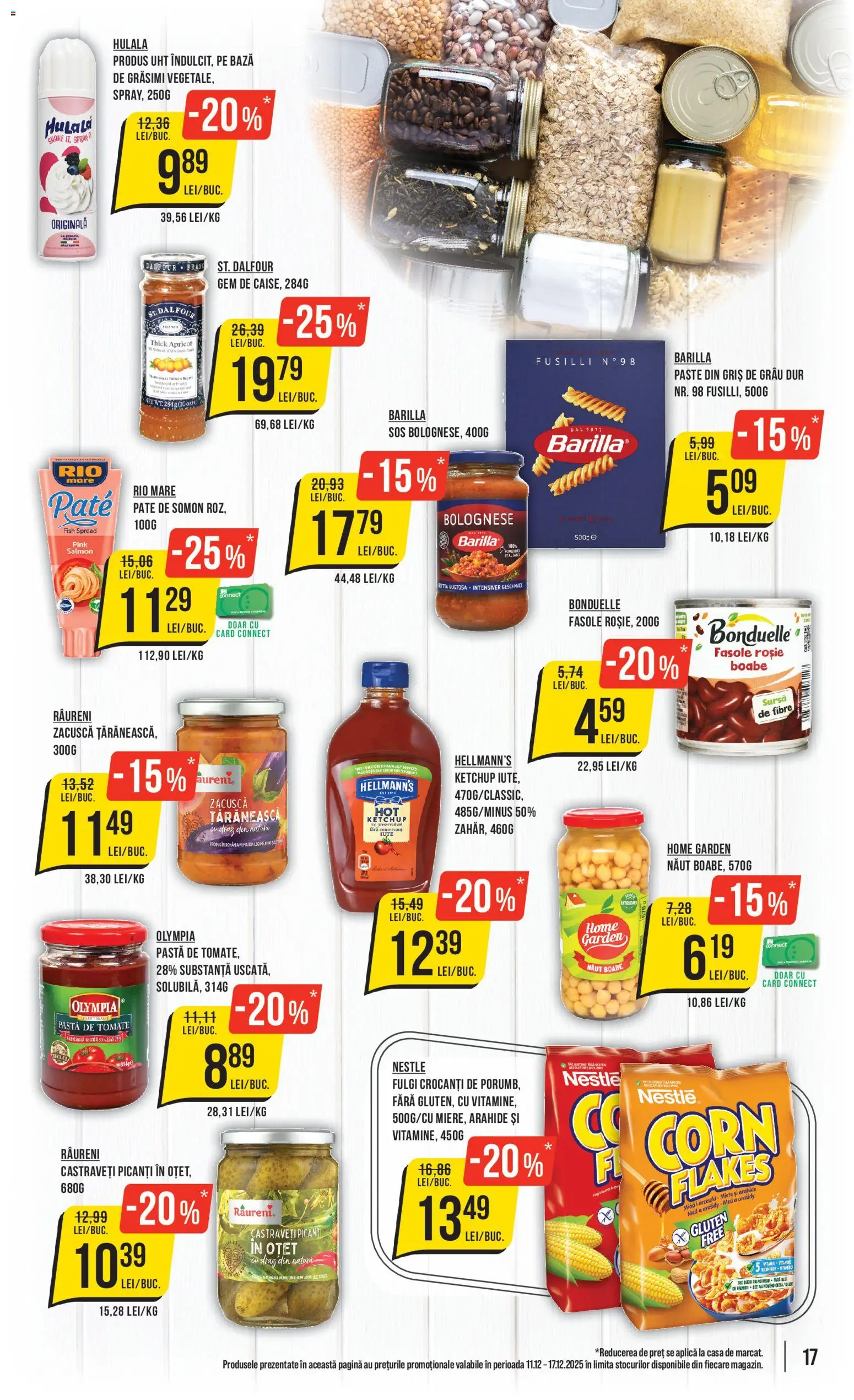 Catalog Mega Image 11 - 16 Decembrie 2025 | Pagina 17 | Produse: Gem, Pastă de tomate, Ketchup, Sos