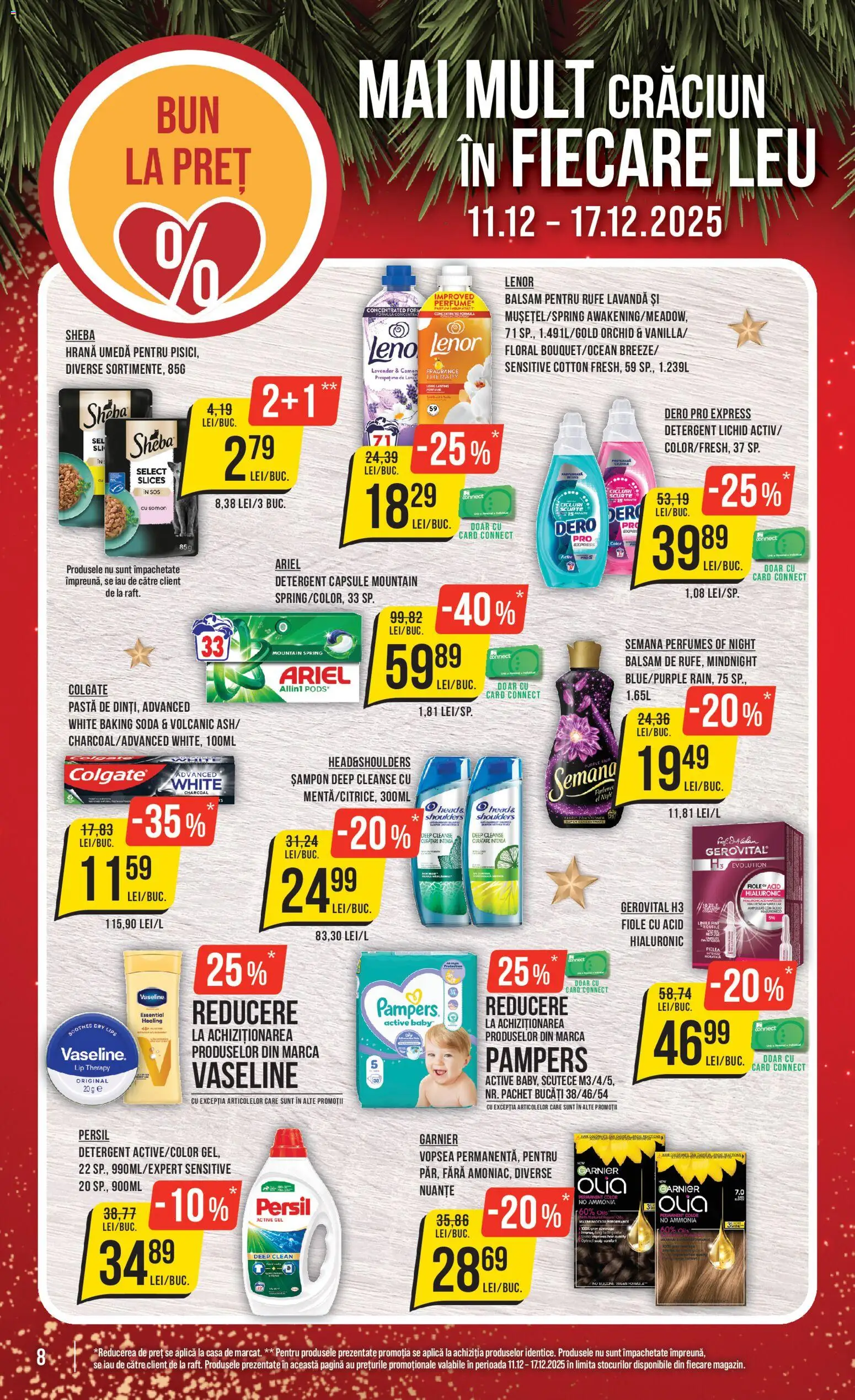Catalog Mega Image 11 - 16 Decembrie 2025 | Pagina 8 | Produse: Parfum, Șampon, Yorgan, Detergent