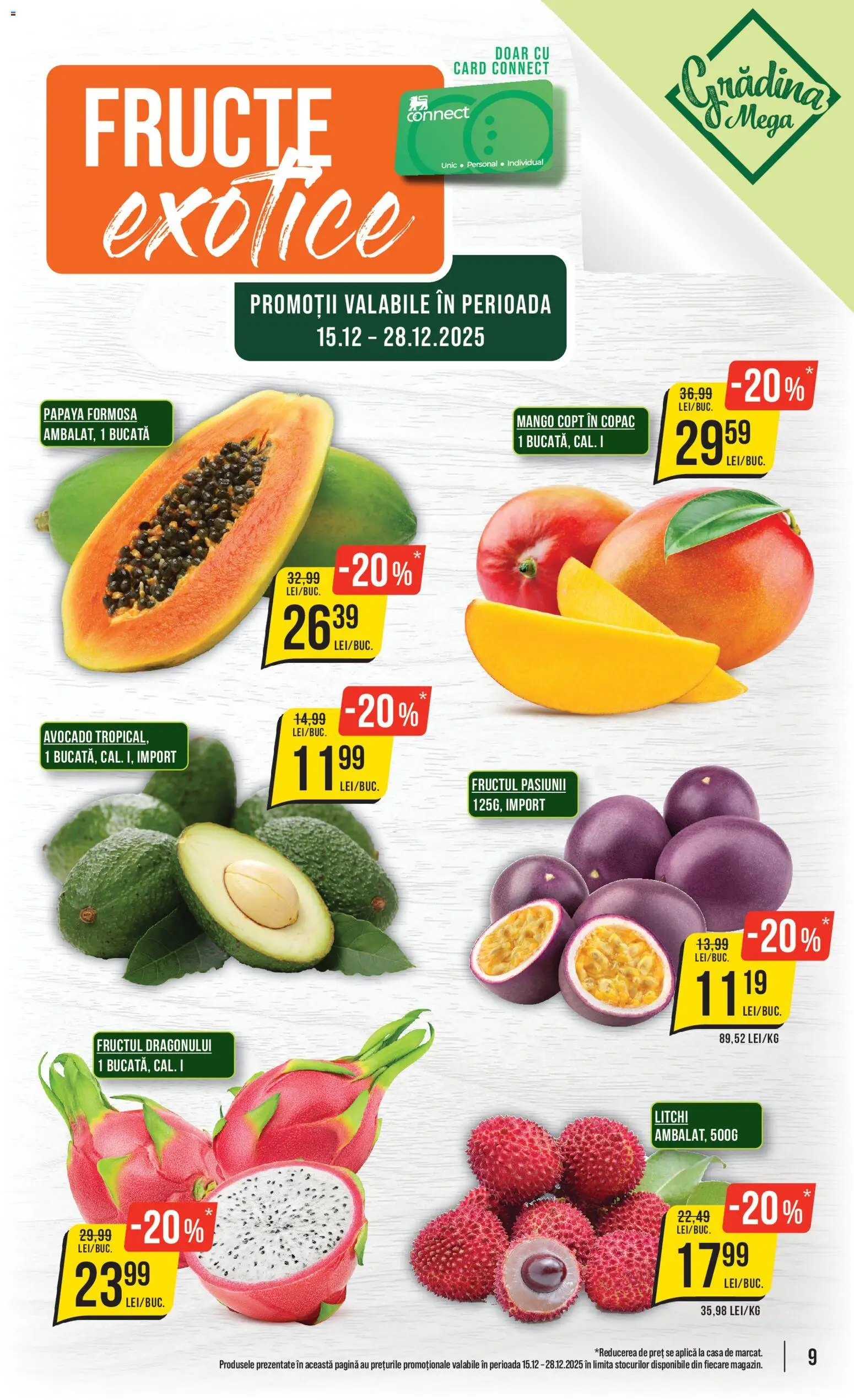 Catalog Mega Image 11 - 16 Decembrie 2025 | Pagina 9 | Produse: Avocado, Boncuklu Oyuncakları, Fructe, Mango