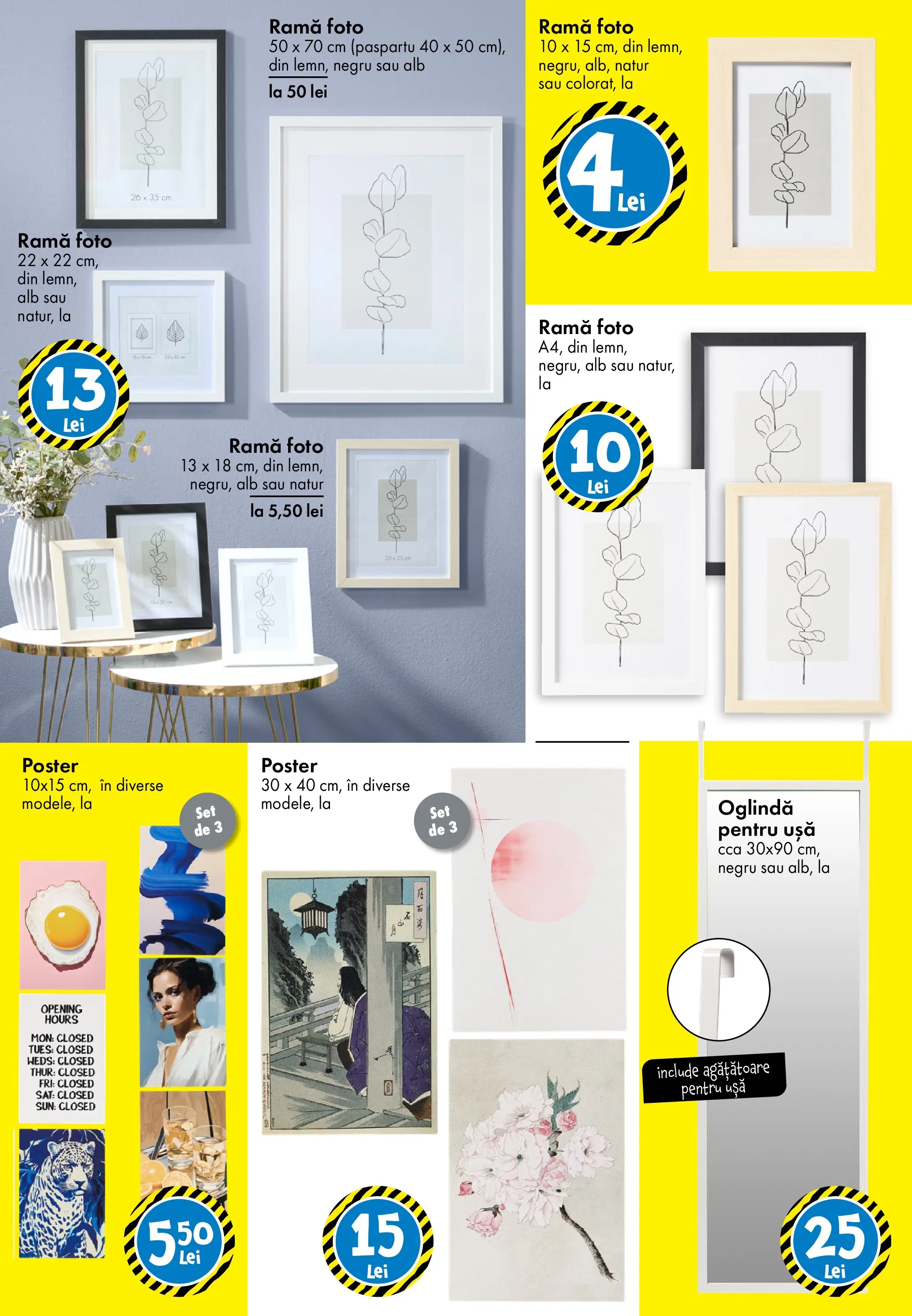 Catalog TEDi 10 - 19 Decembrie 2025 | Pagina 11 | Produse: Oglindă, Ramă foto, Ușă