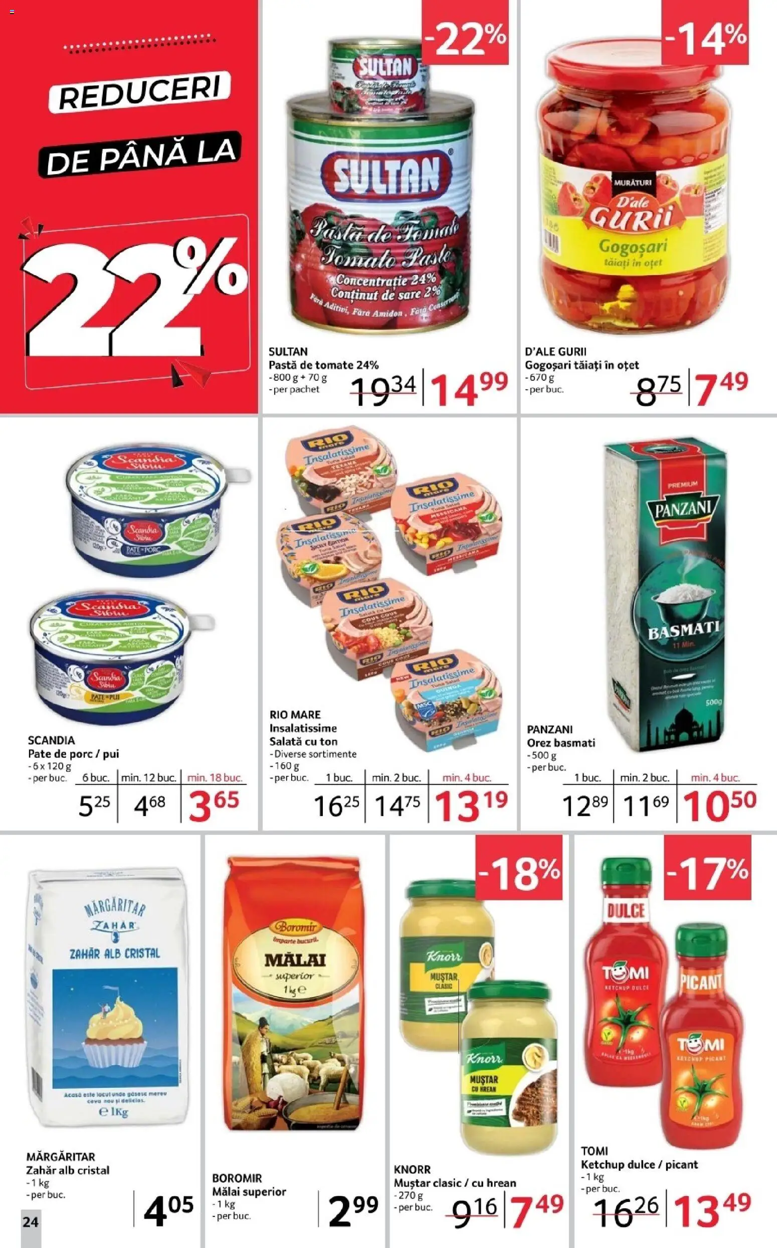 Catalog Selgros 12 - 30 Decembrie 2025 | Pagina 24 | Produse: Pate, Pastă de tomate, Ketchup, Sare