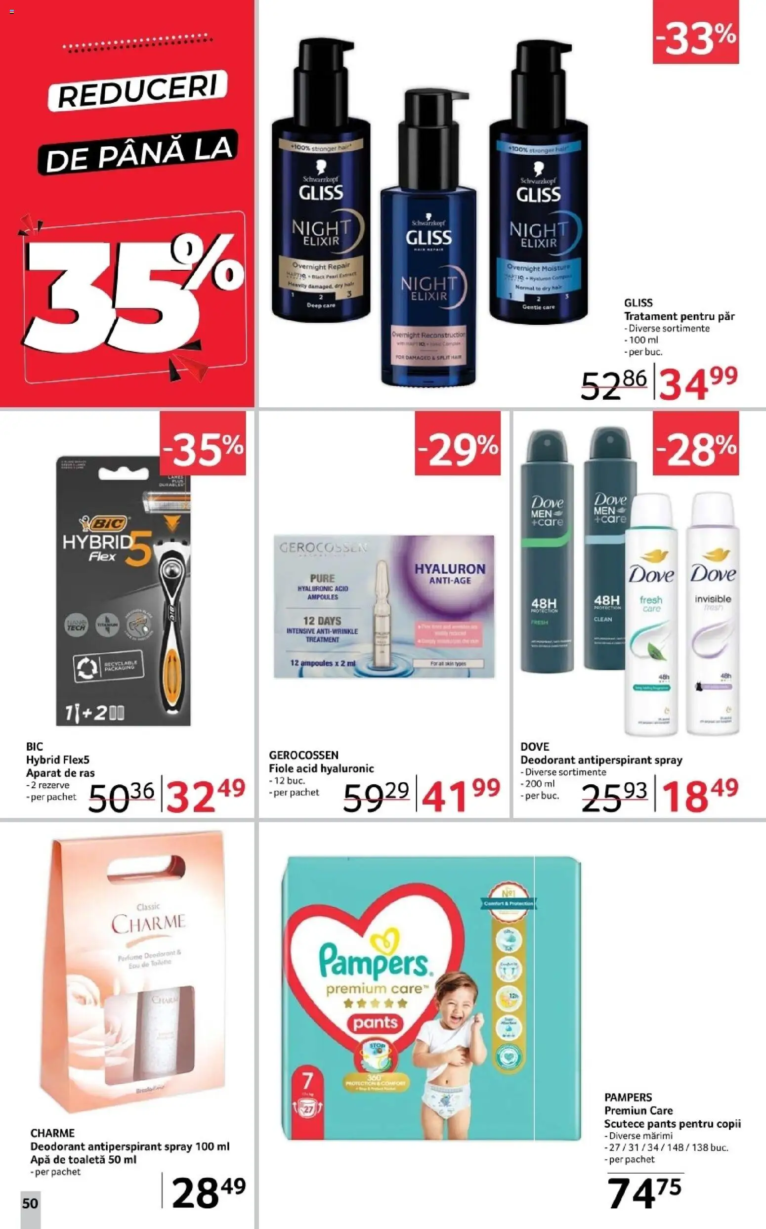 Catalog Selgros 12 - 30 Decembrie 2025 | Pagina 50 | Produse: Pomelo, Tratament pentru păr, Antiperspirant, Apă
