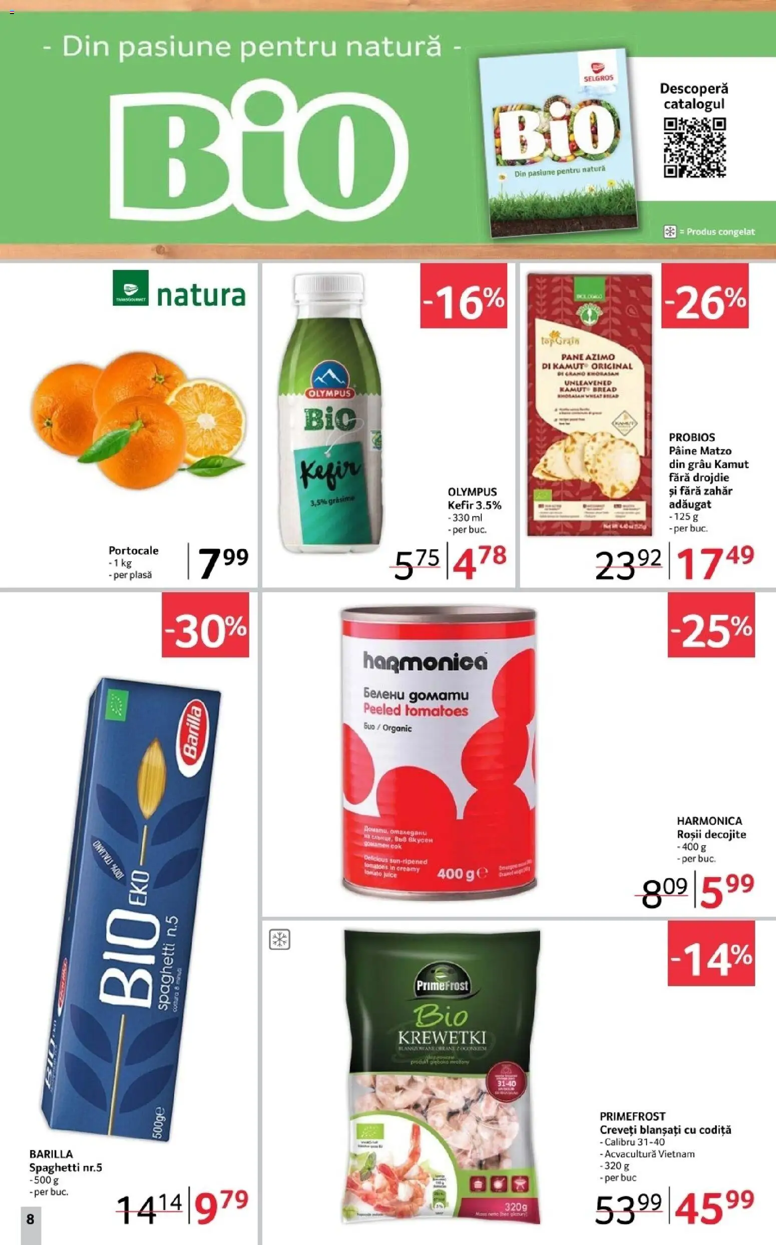 Catalog Selgros 12 - 30 Decembrie 2025 | Pagina 8 | Produse: Pâine, Kefir, Portocale, Roșii
