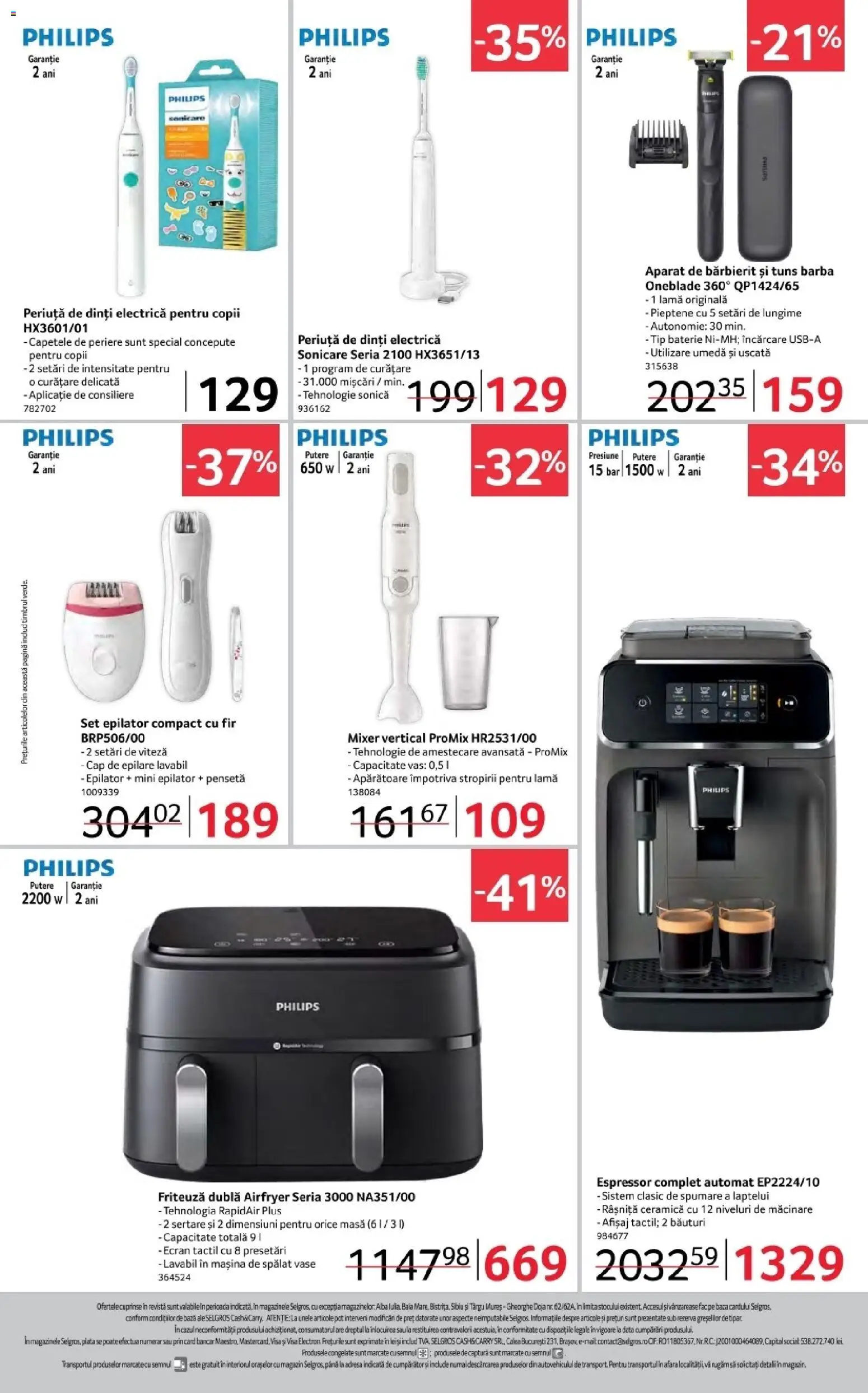 Catalog Selgros 12 - 30 Decembrie 2025 | Pagina 20 | Produse: Espressor, Epilator, Periuță De Dinți Electrică, Periuță de dinți