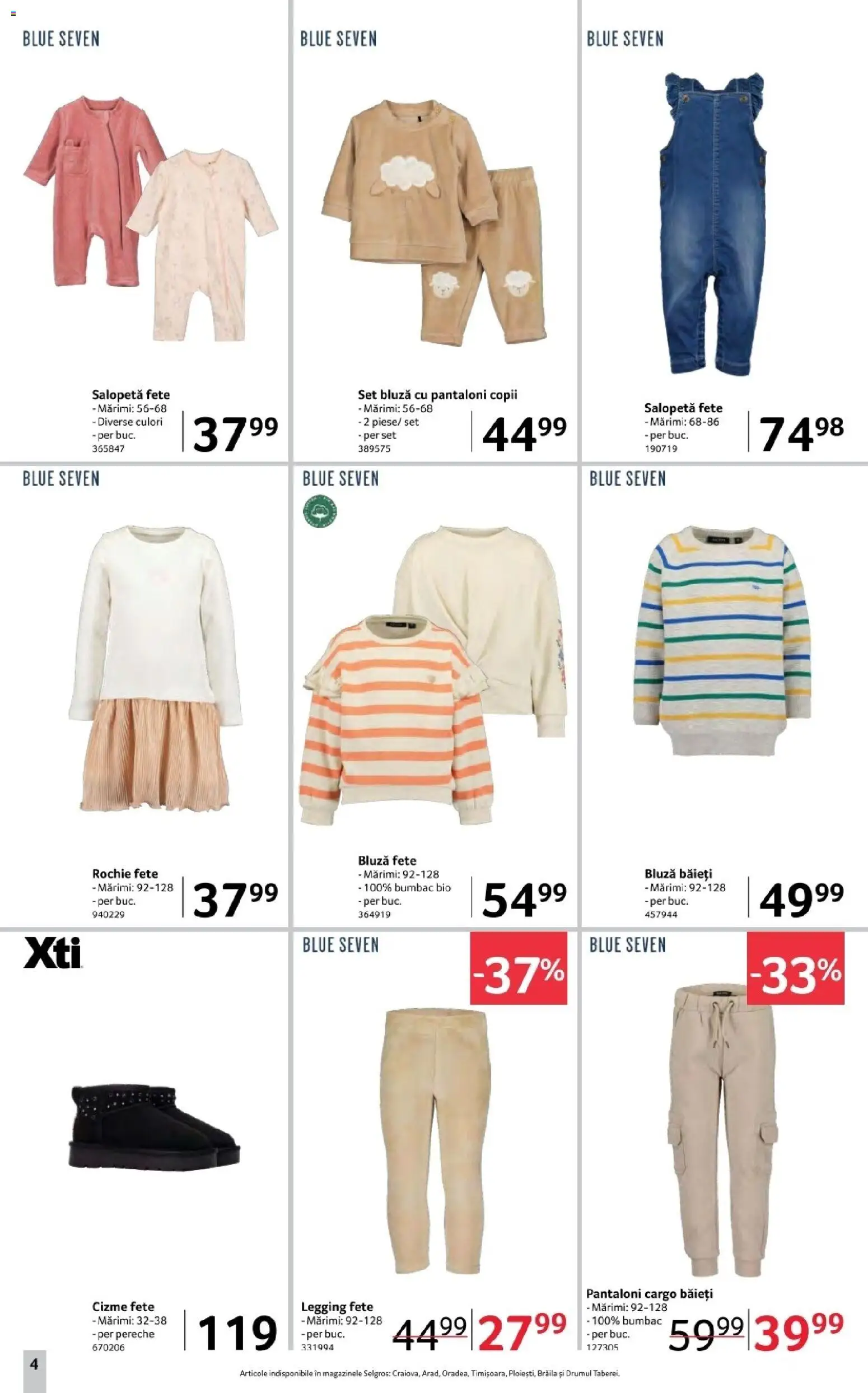 Catalog Selgros 12 - 30 Decembrie 2025 | Pagina 4 | Produse: Şerit ödül, Bluză, Pantaloni, Salopetă