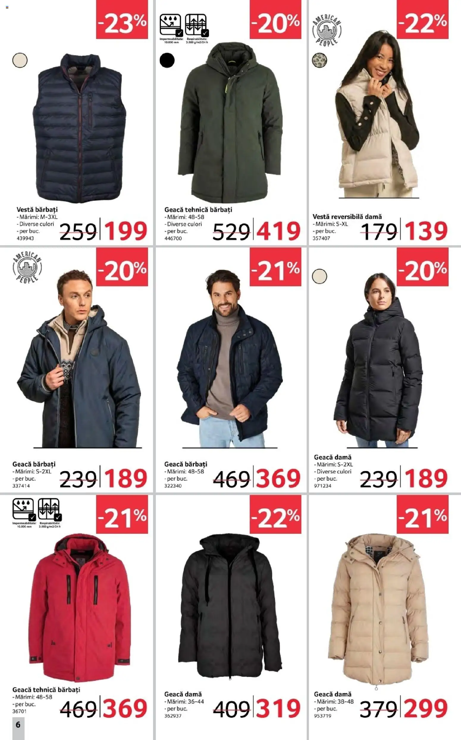 Catalog Selgros 12 - 30 Decembrie 2025 | Pagina 6 | Produse: Vestă, Geacă