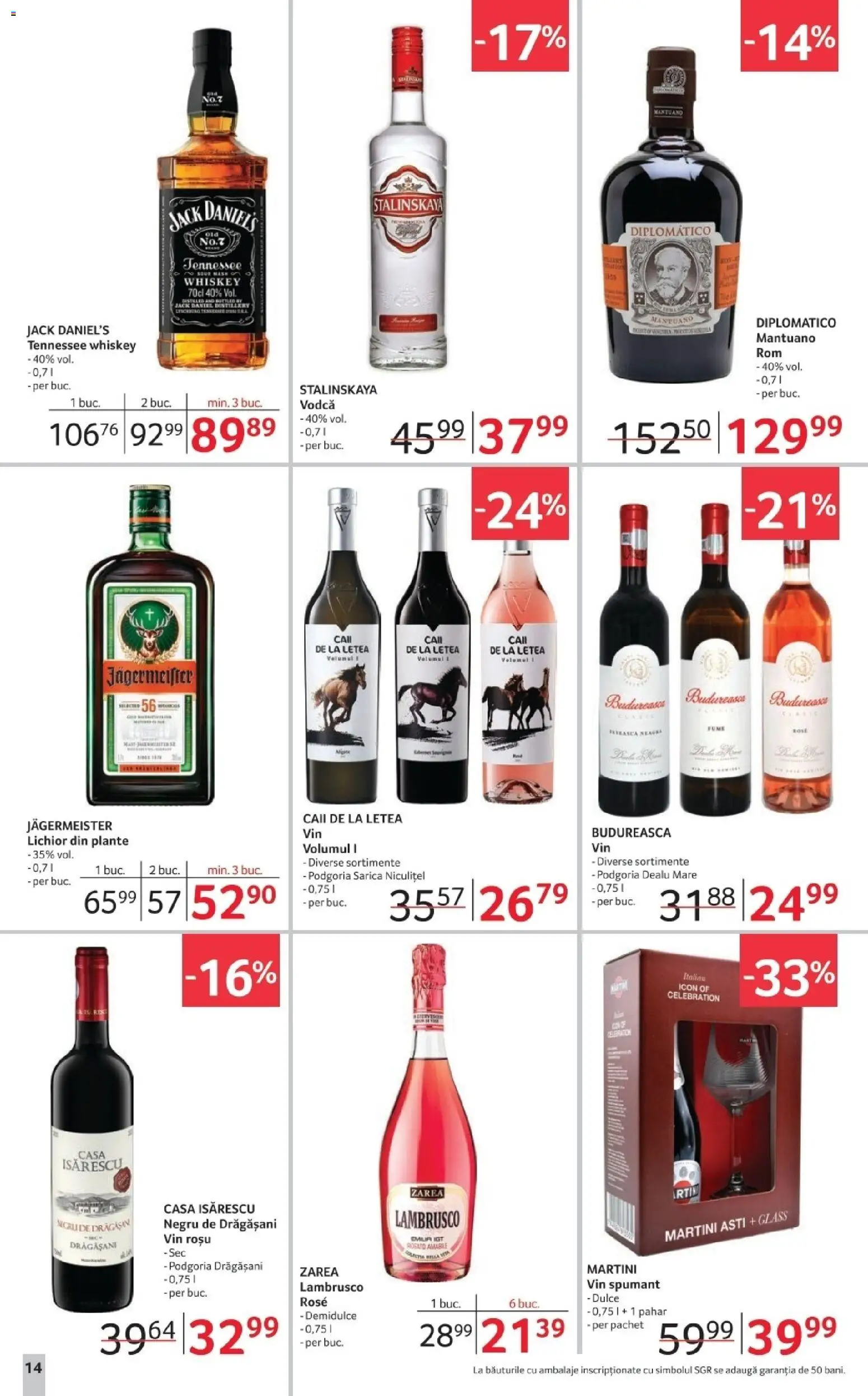 Catalog Selgros 12 - 30 Decembrie 2025 | Pagina 14 | Produse: Su ısıtıcı, Lichior, Vin, Whiskey