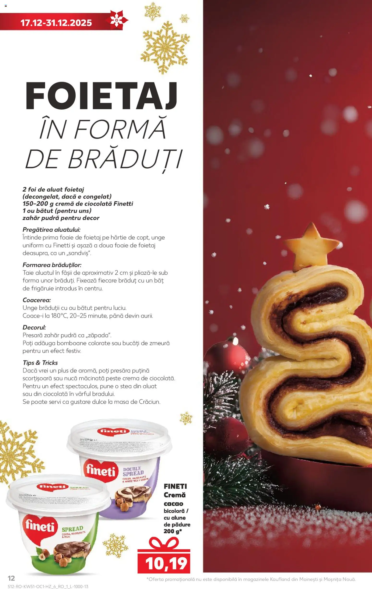 Catalog Kaufland 17 - 30 Decembrie 2025 | Pagina 12 | Produse: Aluat, Alune, Cremă, Cacao