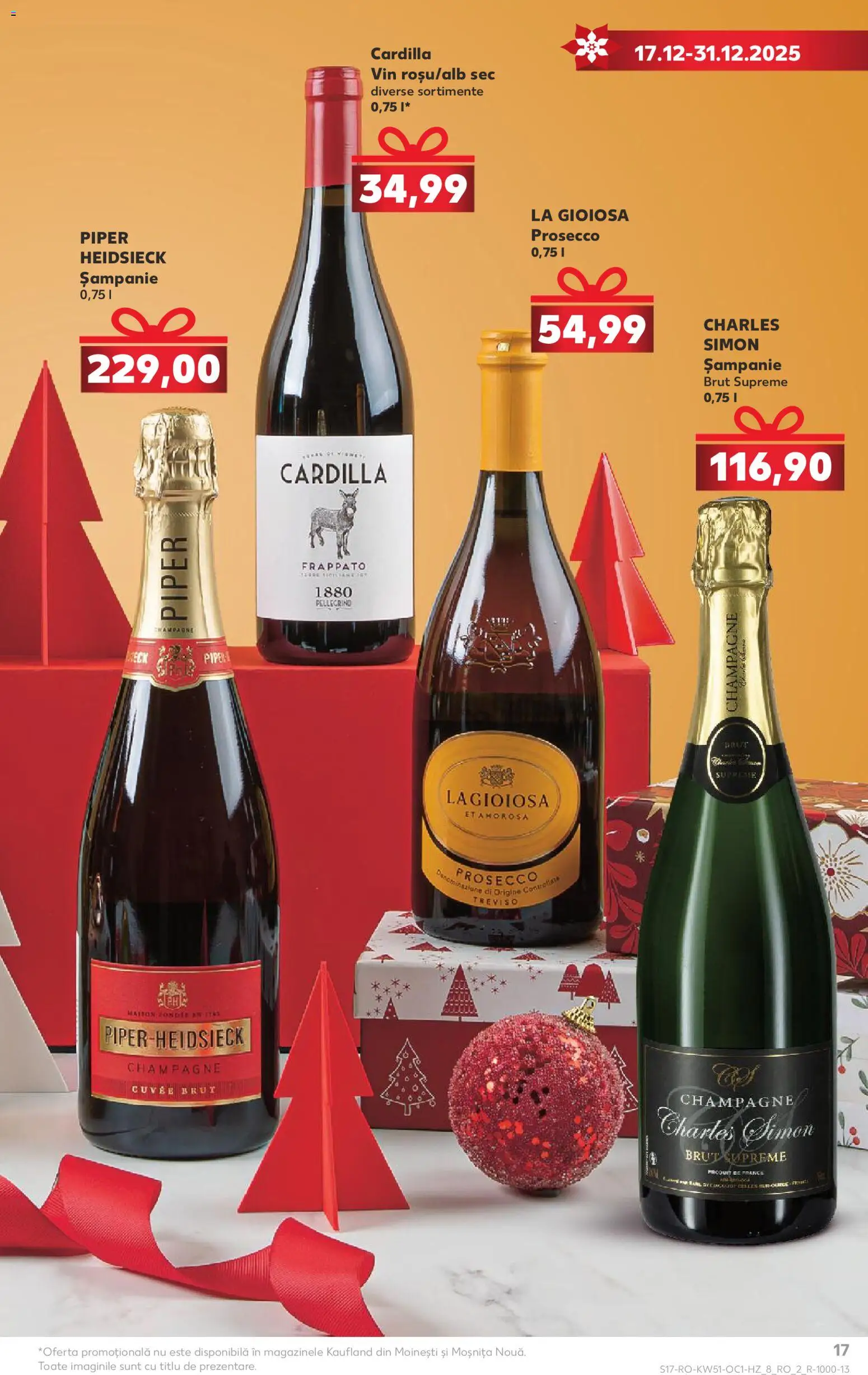Catalog Kaufland 17 - 30 Decembrie 2025 | Pagina 17 | Produse: Prosecco, Vin, Piper