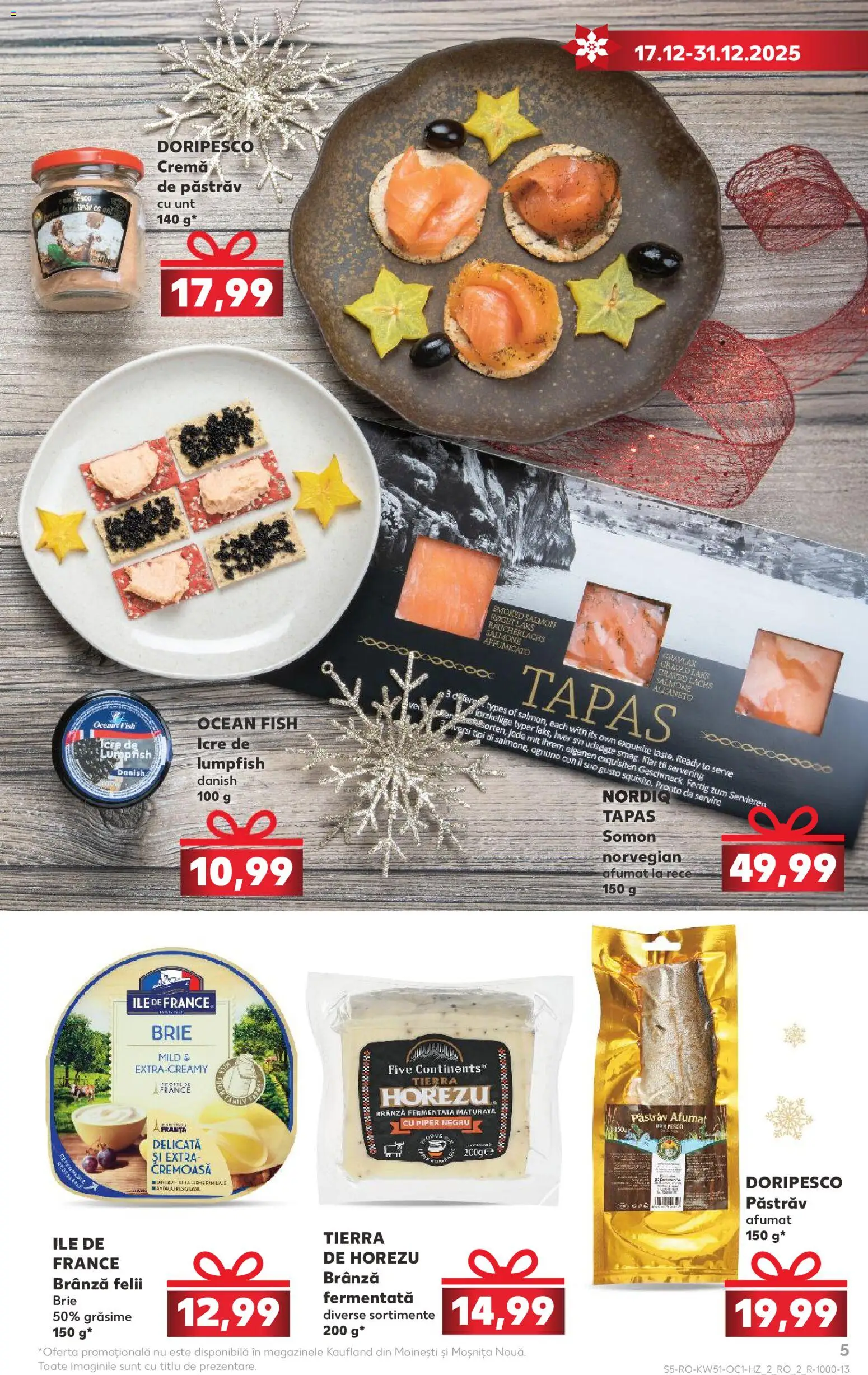 Catalog Kaufland 17 - 30 Decembrie 2025 | Pagina 5 | Produse: Unt, Brânză, Cremă, Piper