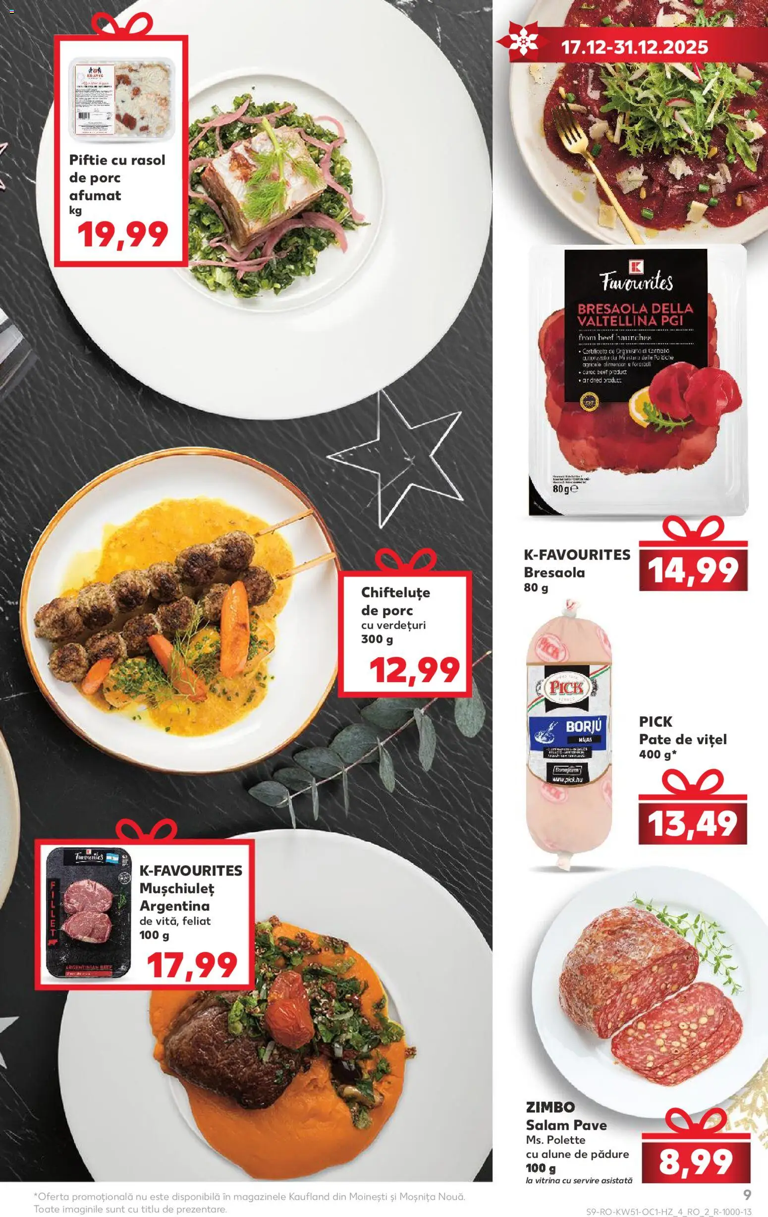 Catalog Kaufland 17 - 30 Decembrie 2025 | Pagina 9 | Produse: Pate, Vitrină, Alune, Rasol