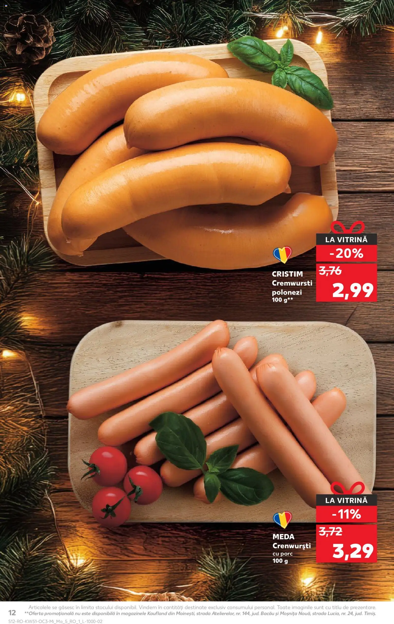 Catalog Kaufland 17 - 22 Decembrie 2025 | Pagina 12 | Produse: Vitrină