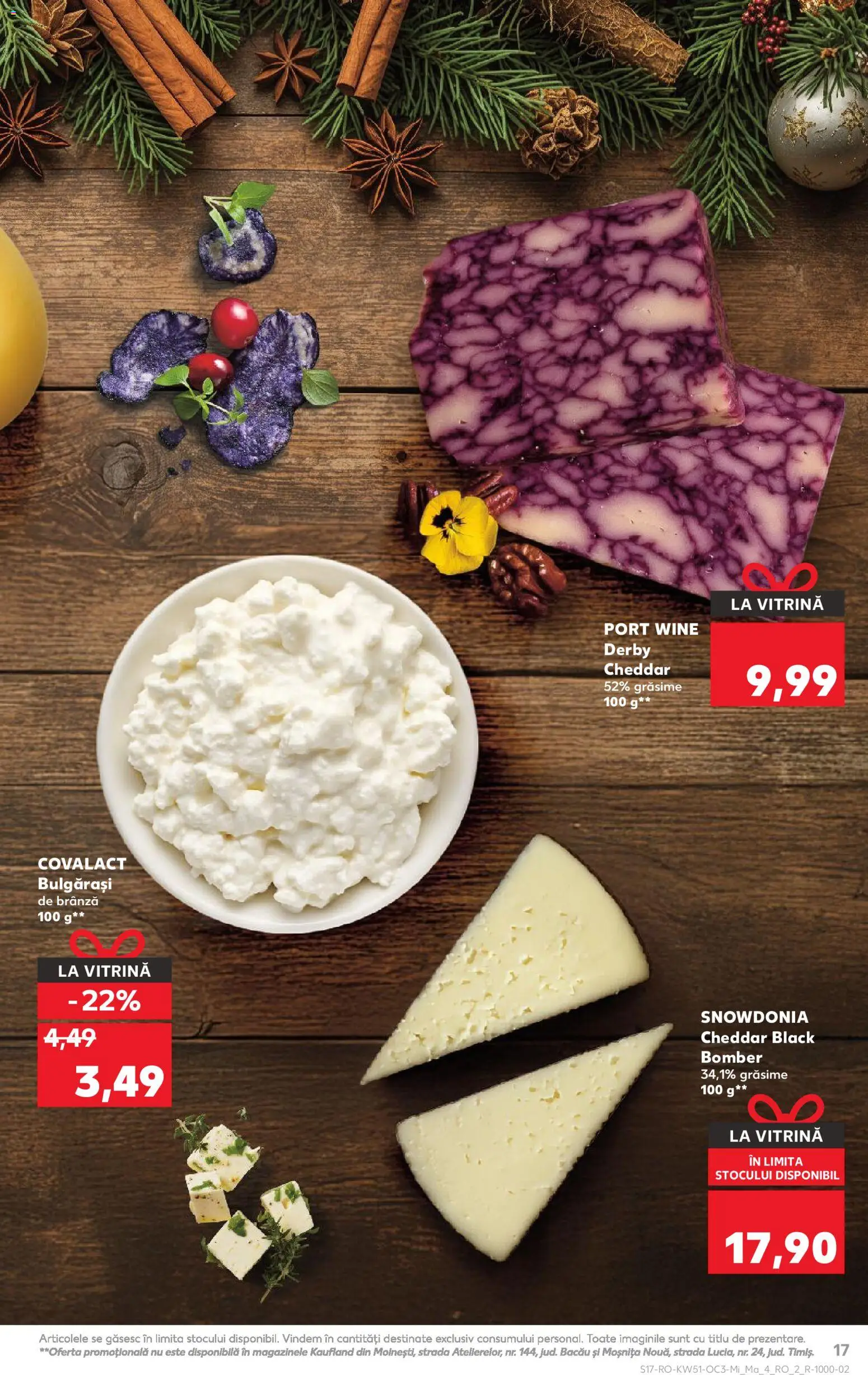 Catalog Kaufland 17 - 22 Decembrie 2025 | Pagina 17 | Produse: Vitrină, Brânză