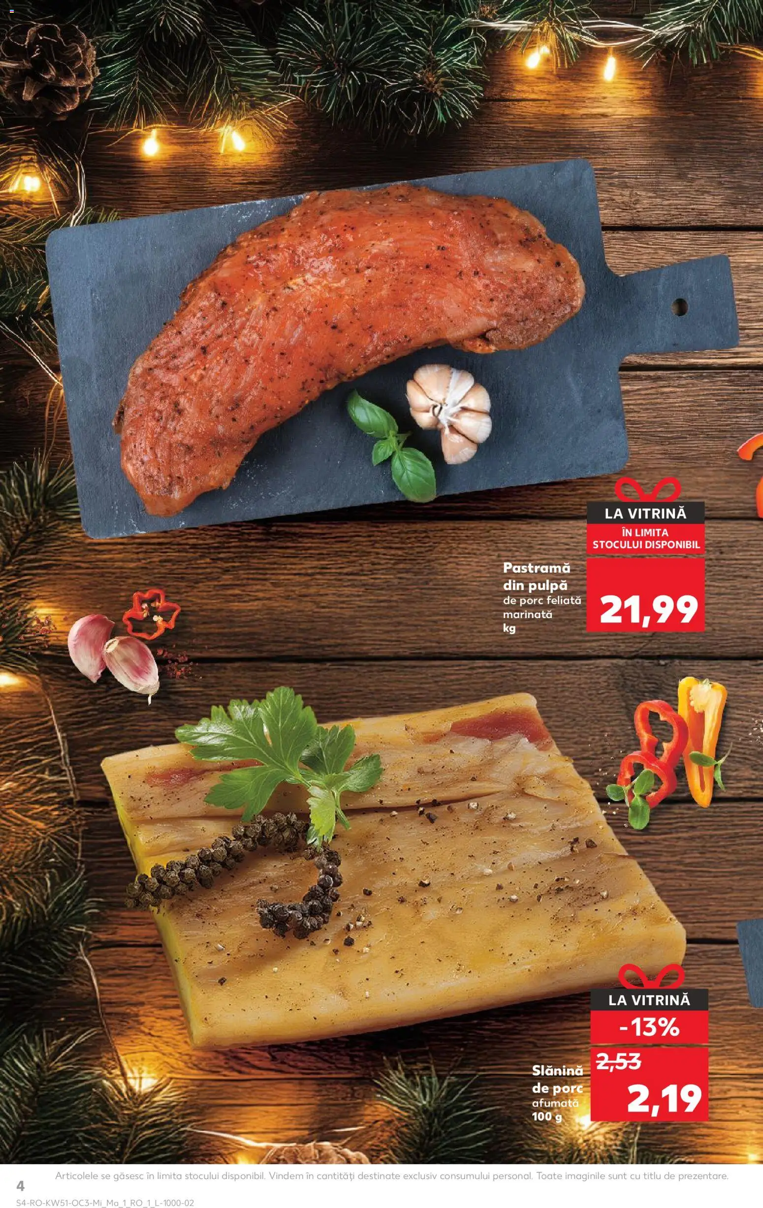 Catalog Kaufland 17 - 22 Decembrie 2025 | Pagina 4 | Produse: Vitrină