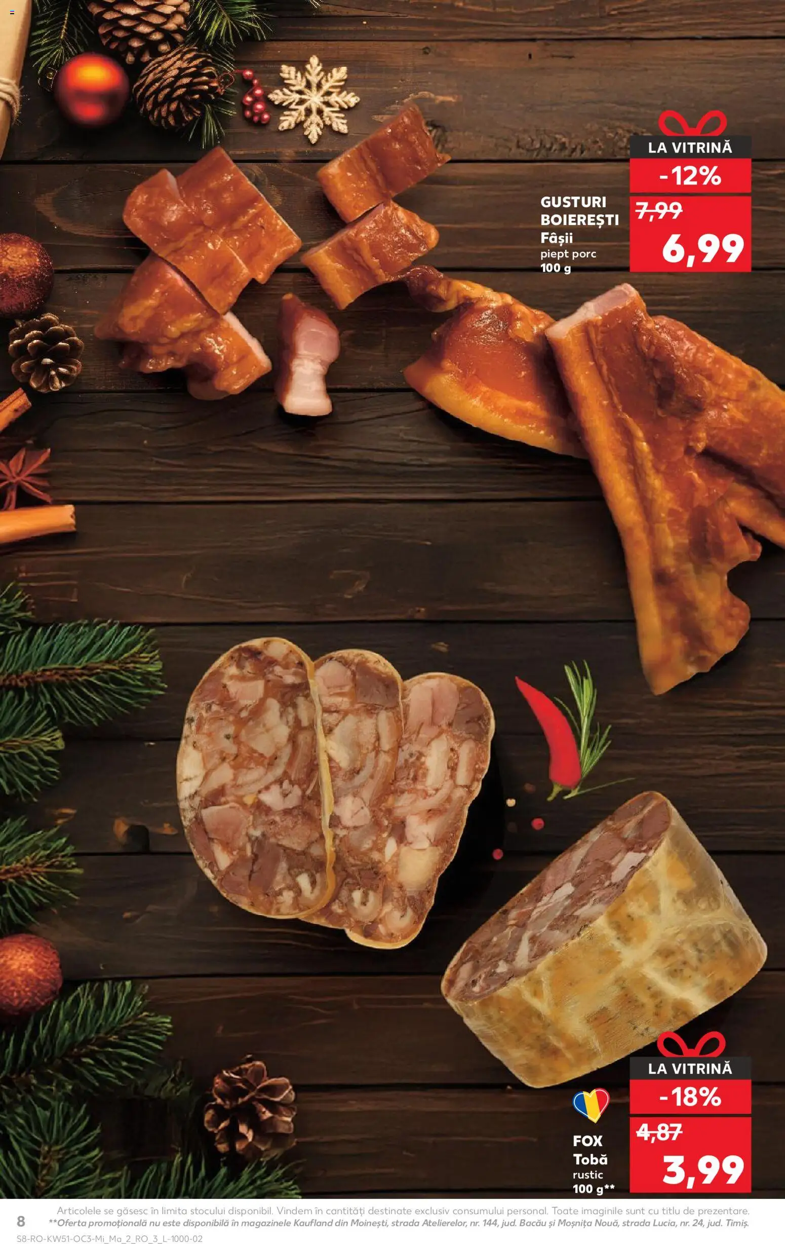 Catalog Kaufland 17 - 22 Decembrie 2025 | Pagina 8 | Produse: Vitrină