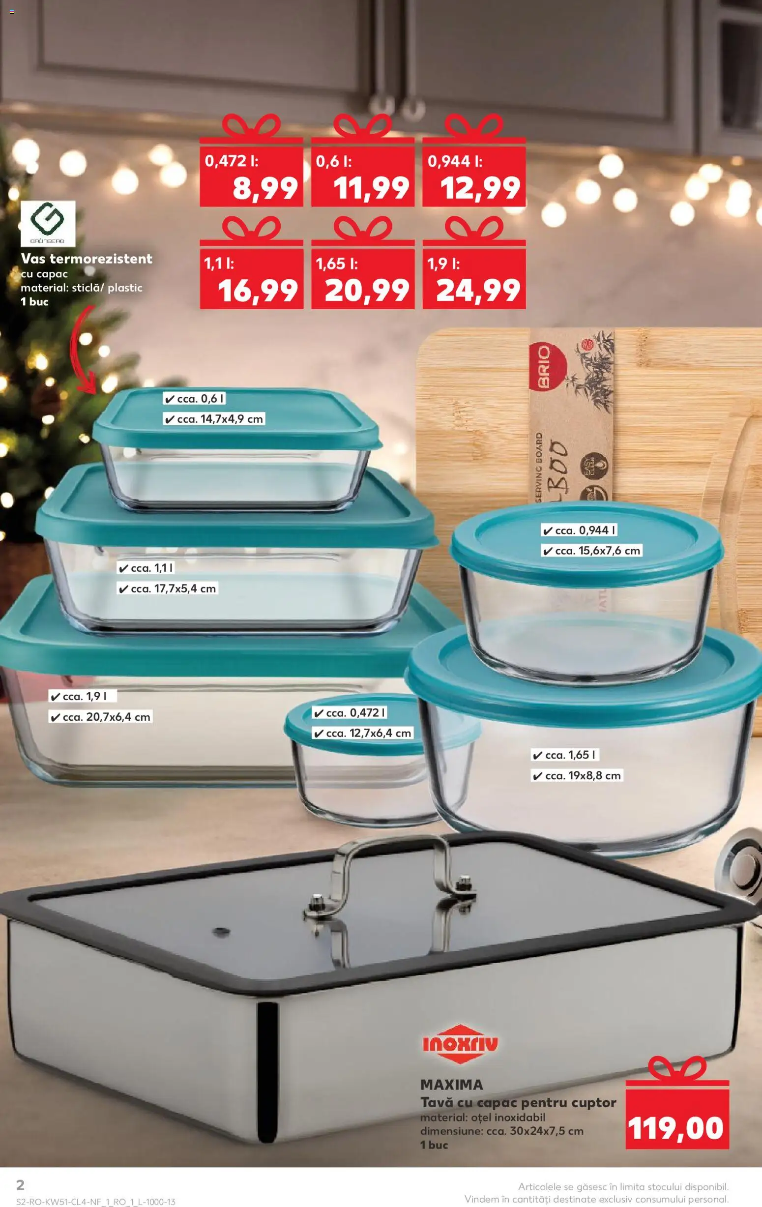 Catalog Kaufland 17 - 22 Decembrie 2025 | Pagina 2 | Produse: Cuptor