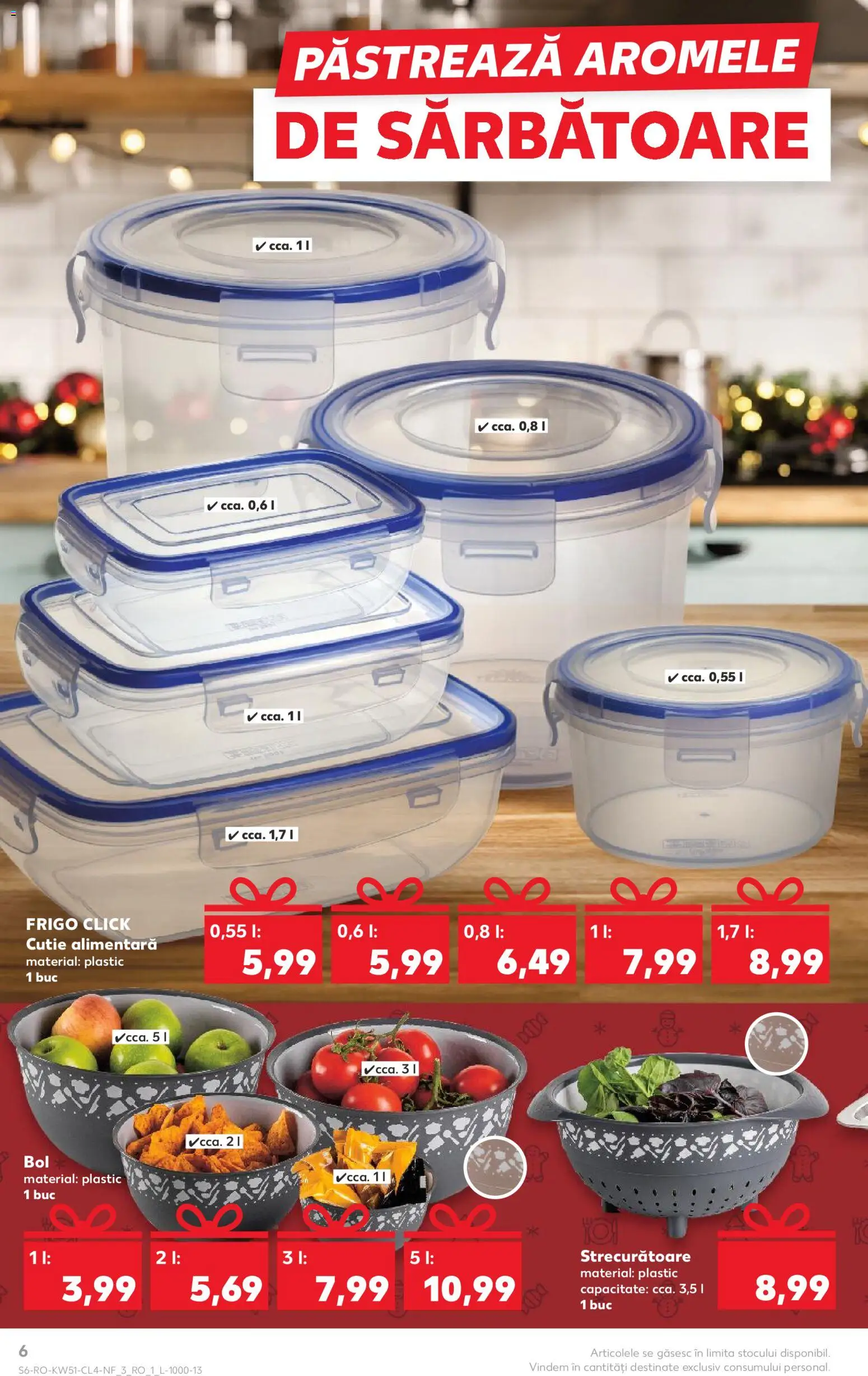 Catalog Kaufland 17 - 22 Decembrie 2025 | Pagina 6 | Produse: Bol, Cutie