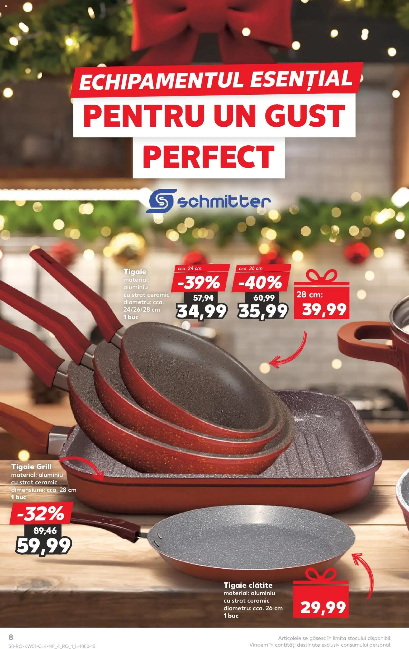 Catalog Kaufland 17 - 22 Decembrie 2025 | Pagina 8 | Produse: Tigaie, Grill, Clătite