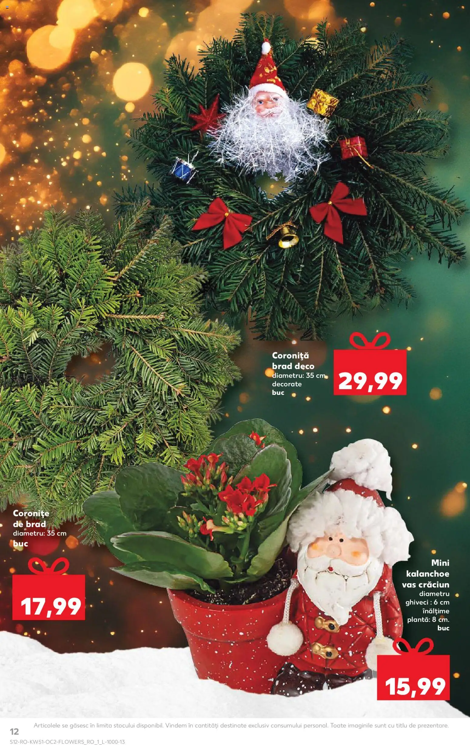 Catalog Kaufland 17 - 22 Decembrie 2025 | Pagina 12 | Produse: Ghiveci