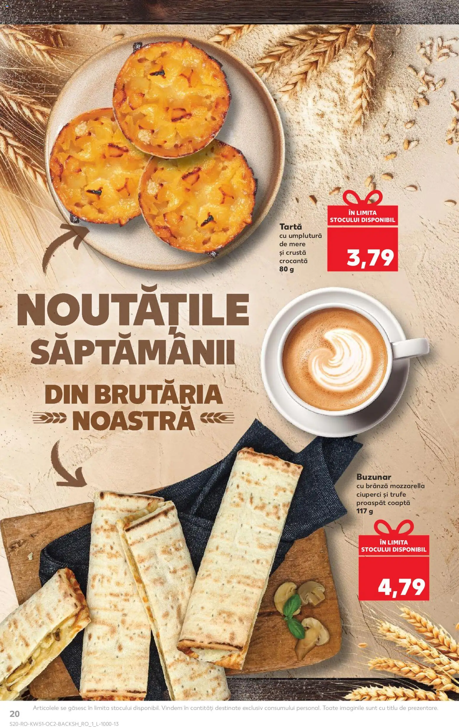 Catalog Kaufland 17 - 22 Decembrie 2025 | Pagina 20 | Produse: Ciuperci, Mozzarella, Brânză, Mere