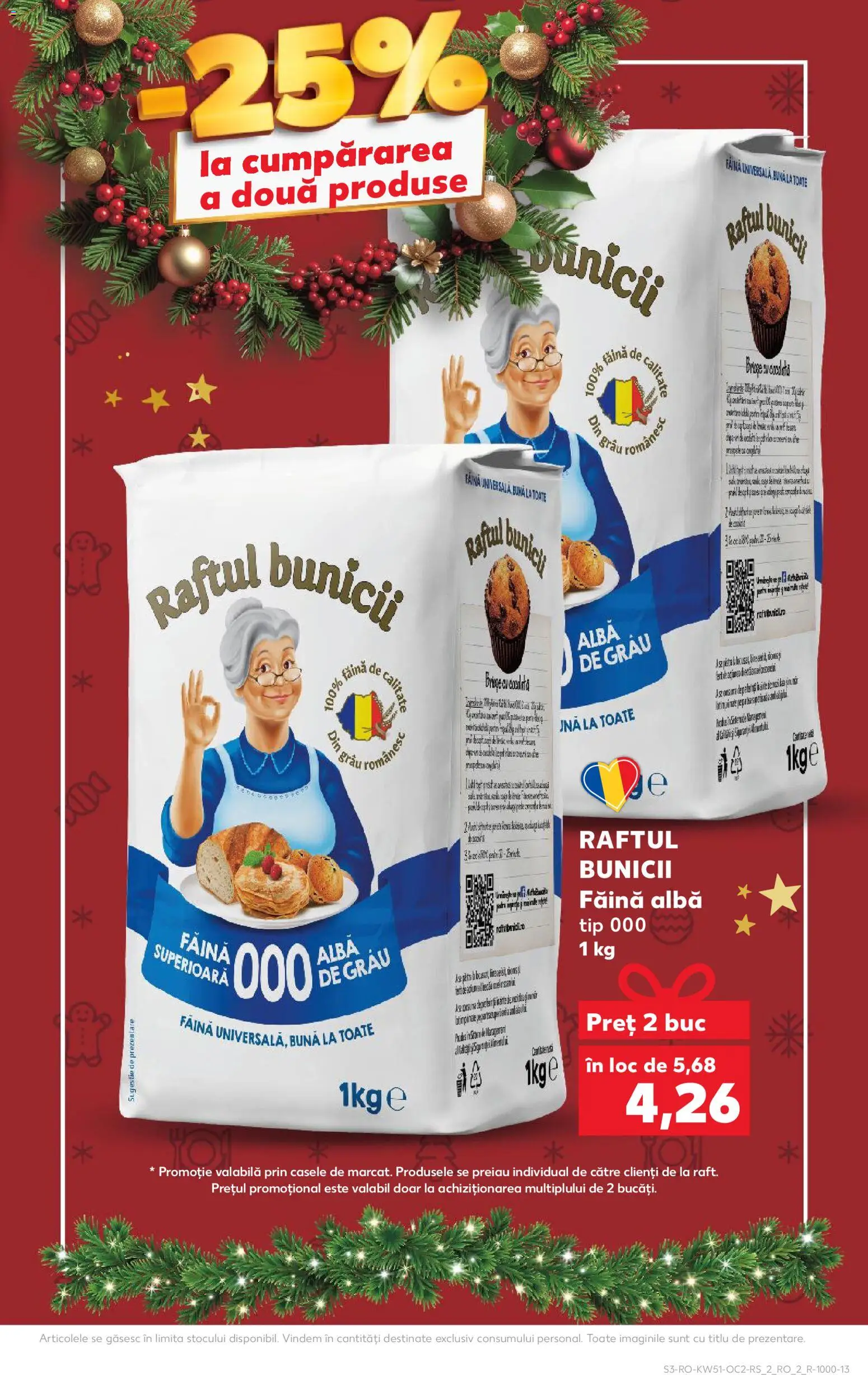 Catalog Kaufland 17 - 22 Decembrie 2025 | Pagina 3 | Produse: Făină