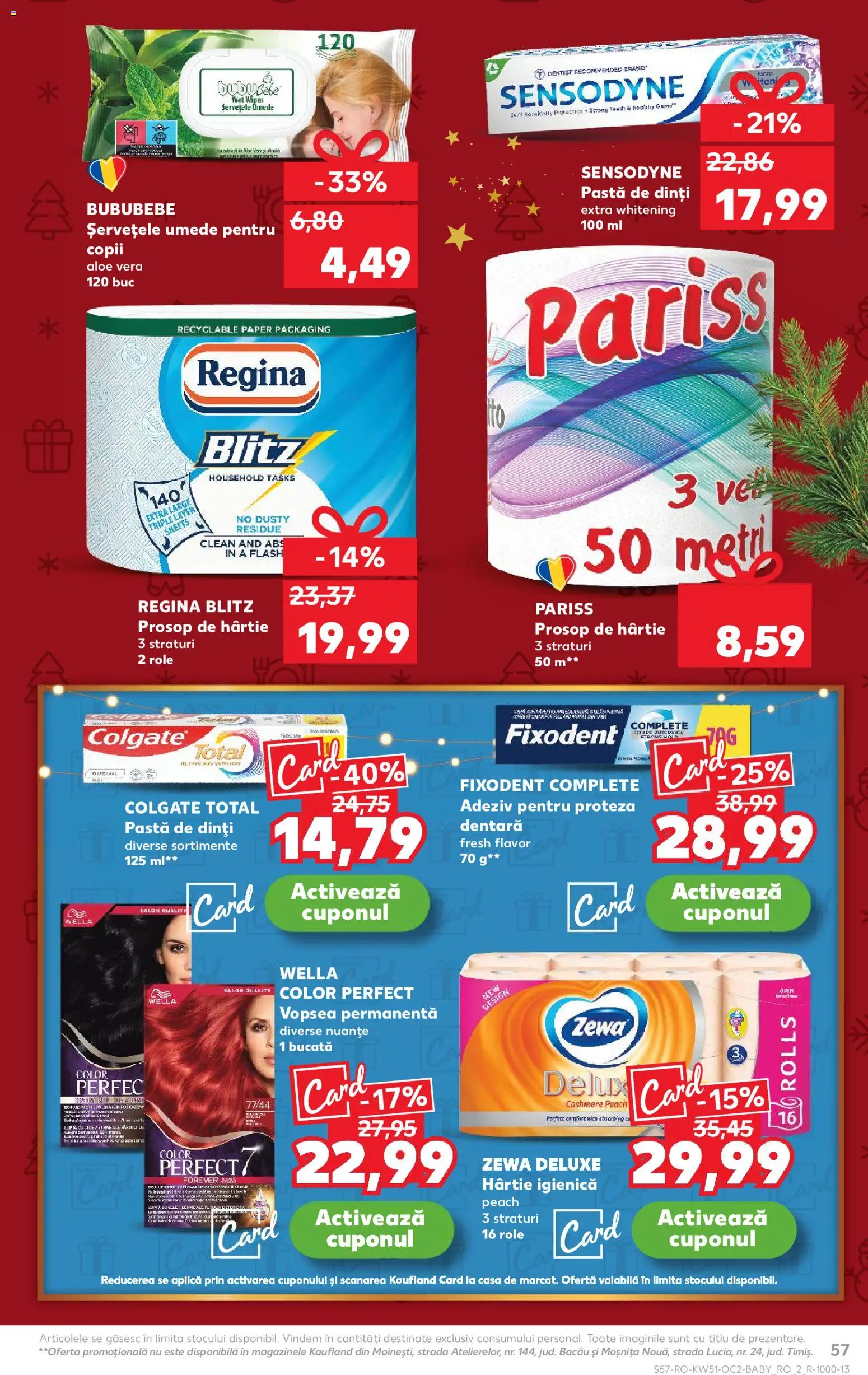 Catalog Kaufland 17 - 22 Decembrie 2025 | Pagina 57 | Produse: Pomelo, Aloe vera, Role, Adeziv