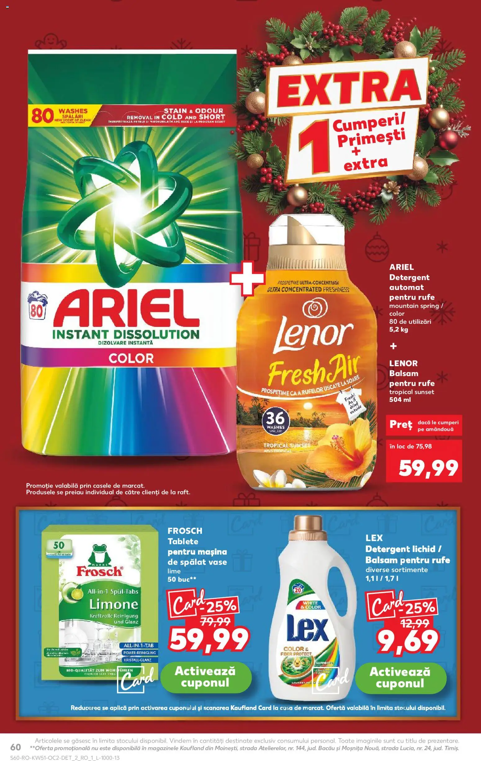 Catalog Kaufland 17 - 22 Decembrie 2025 | Pagina 60 | Produse: Pomelo, Mașină De Spălat, Balsam, Apă