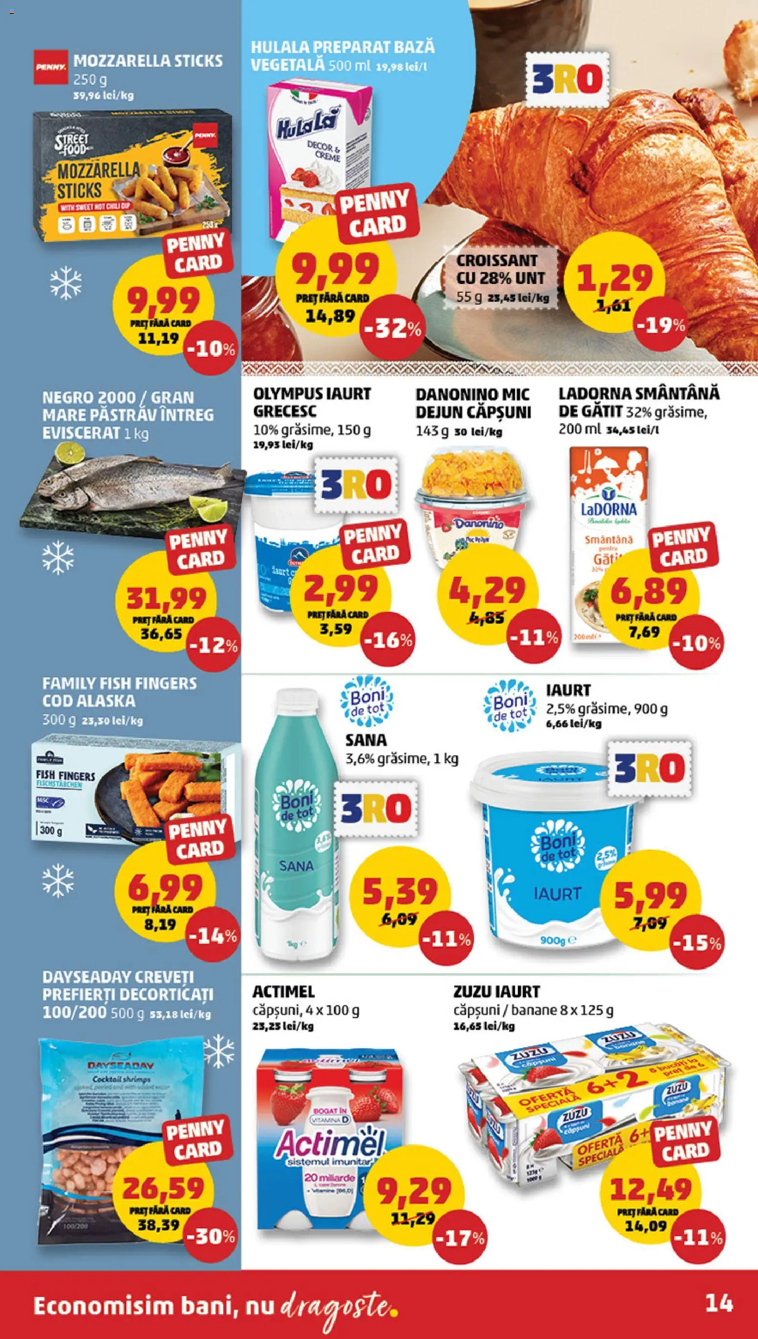 Catalog PENNY Market 17 - 25 Decembrie 2025 | Pagina 14 | Produse: Pară, Iaurt, Banane, Căpșuni