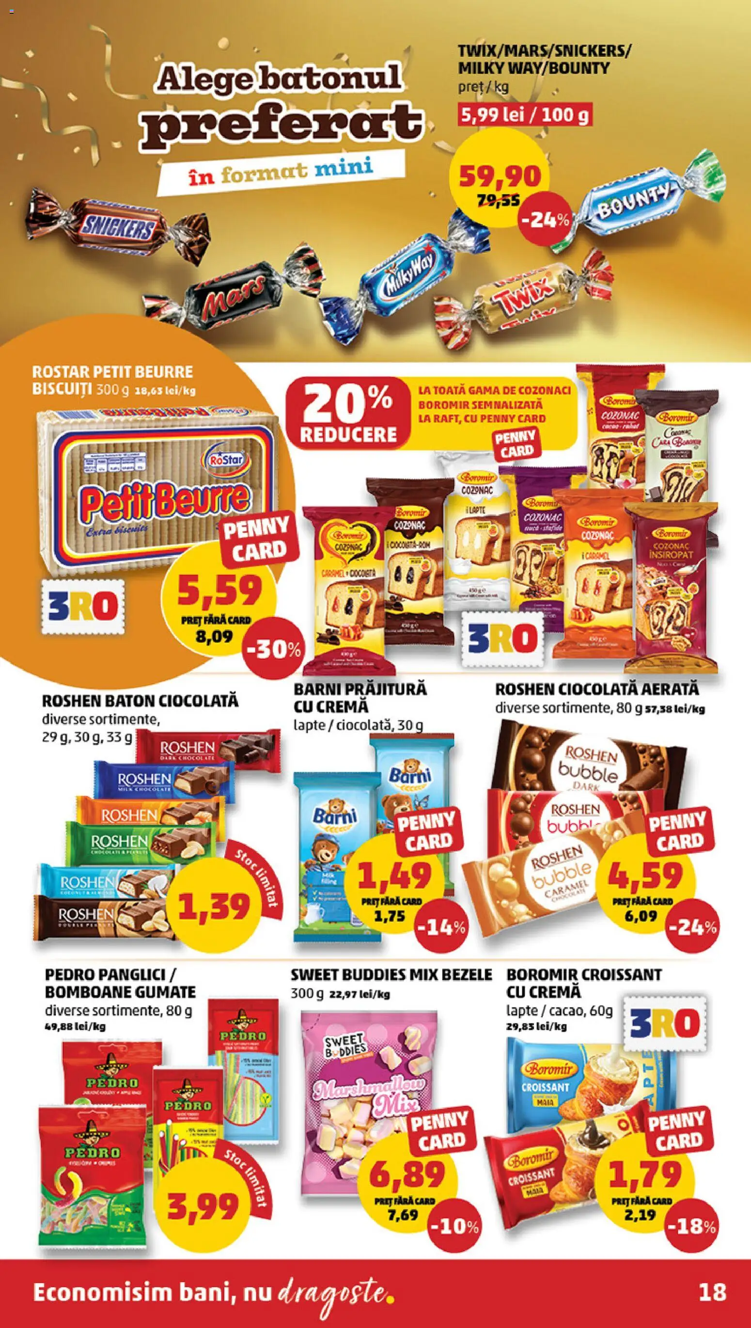 Catalog PENNY Market 17 - 25 Decembrie 2025 | Pagina 18 | Produse: Pară, Lapte, Cremă, Biscuiți