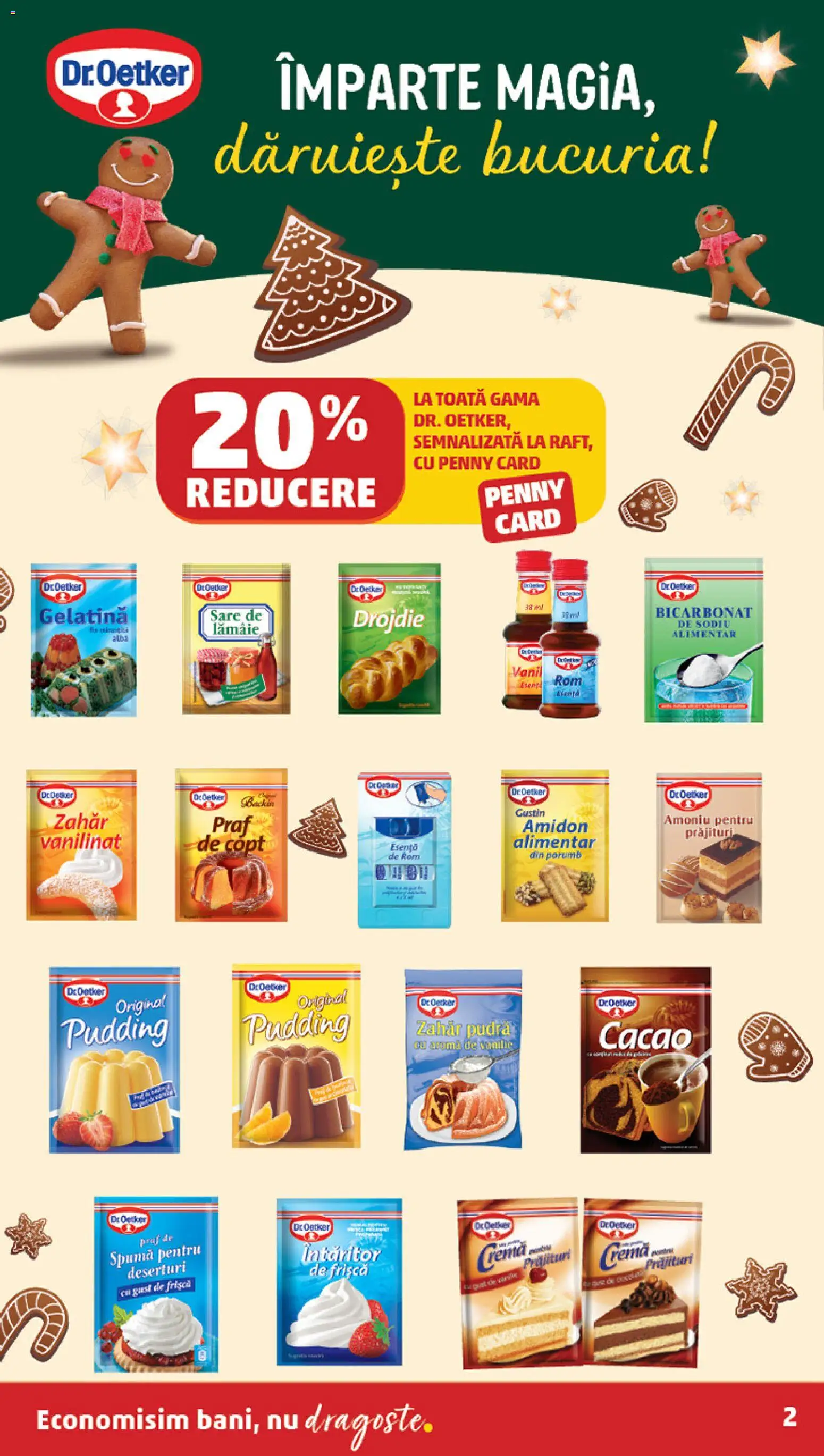 Catalog PENNY Market 17 - 25 Decembrie 2025 | Pagina 2 | Produse: Pudră, Cremă, Zahăr, Lămâie