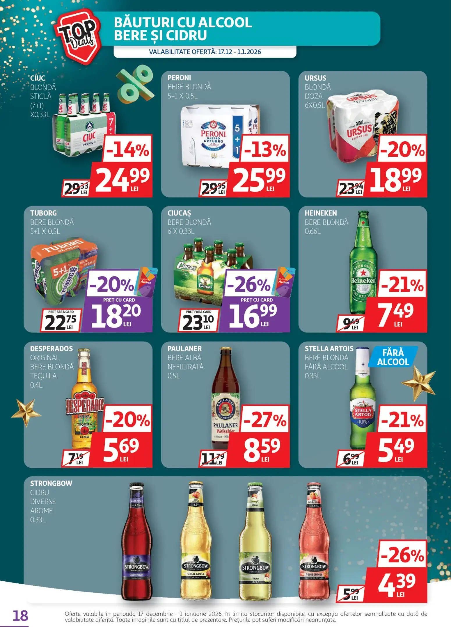 Catalog Auchan 17 - 31 Decembrie 2025 | Pagina 18 | Produse: Apple, Eğitim çantaları, Bere