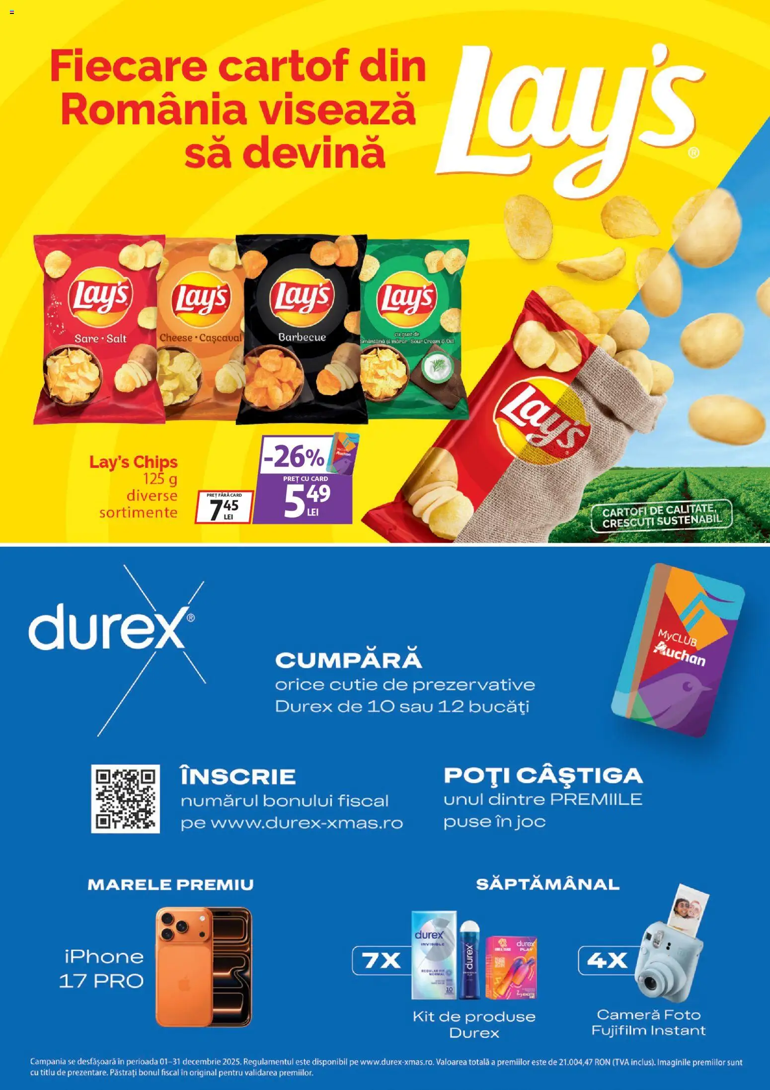 Catalog Auchan 17 - 31 Decembrie 2025 | Pagina 30 | Produse: Cameră, Cutie, Smântână, Sare