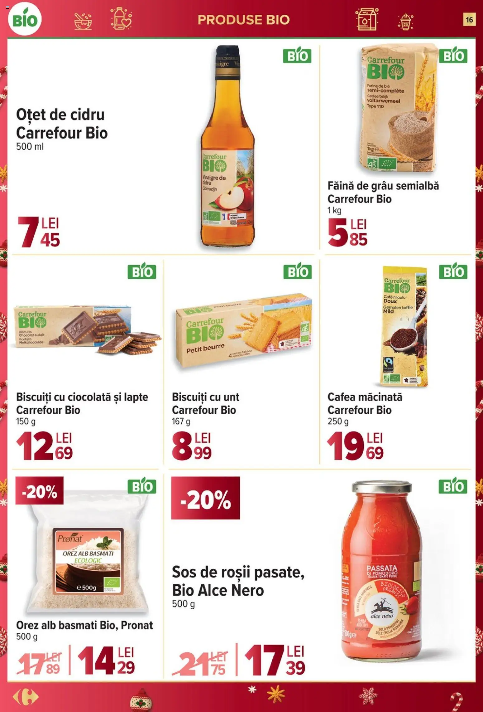 Catalog Carrefour 17 - 25 Decembrie 2025 | Pagina 16 | Produse: Unt, Făină, Roșii, Orez