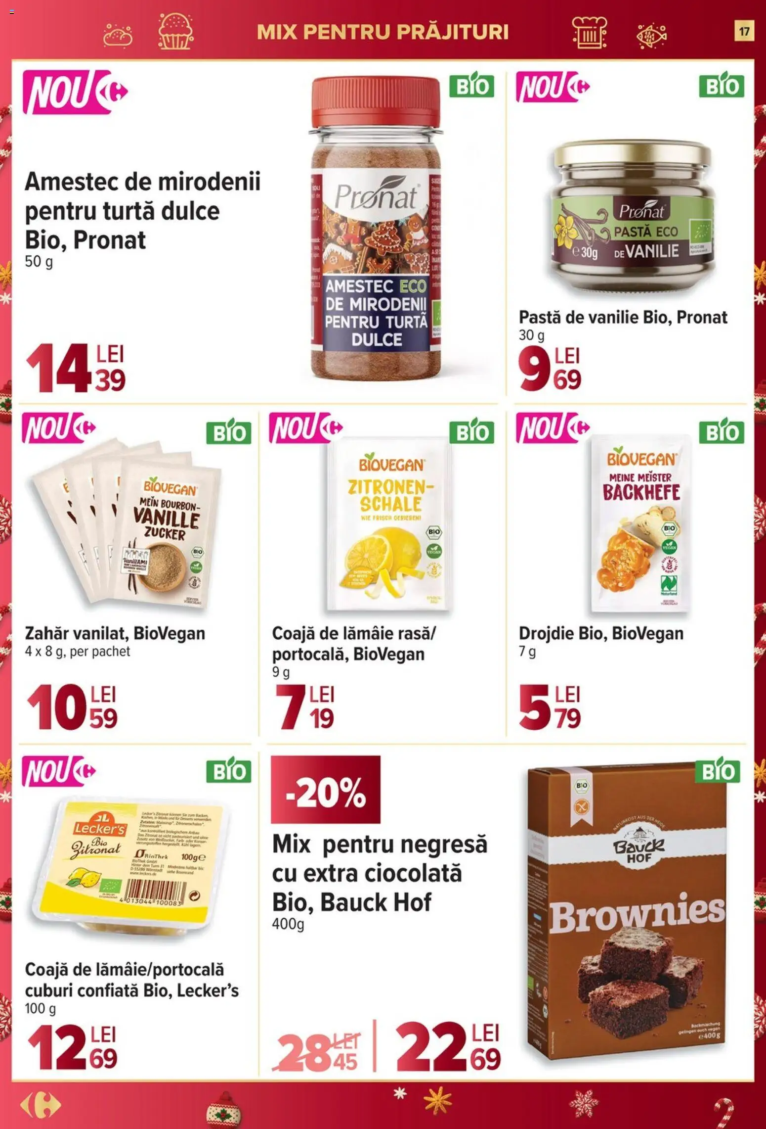 Catalog Carrefour 17 - 25 Decembrie 2025 | Pagina 17 | Produse: Ciocolată, Turtă dulce, Zahăr, Lămâie