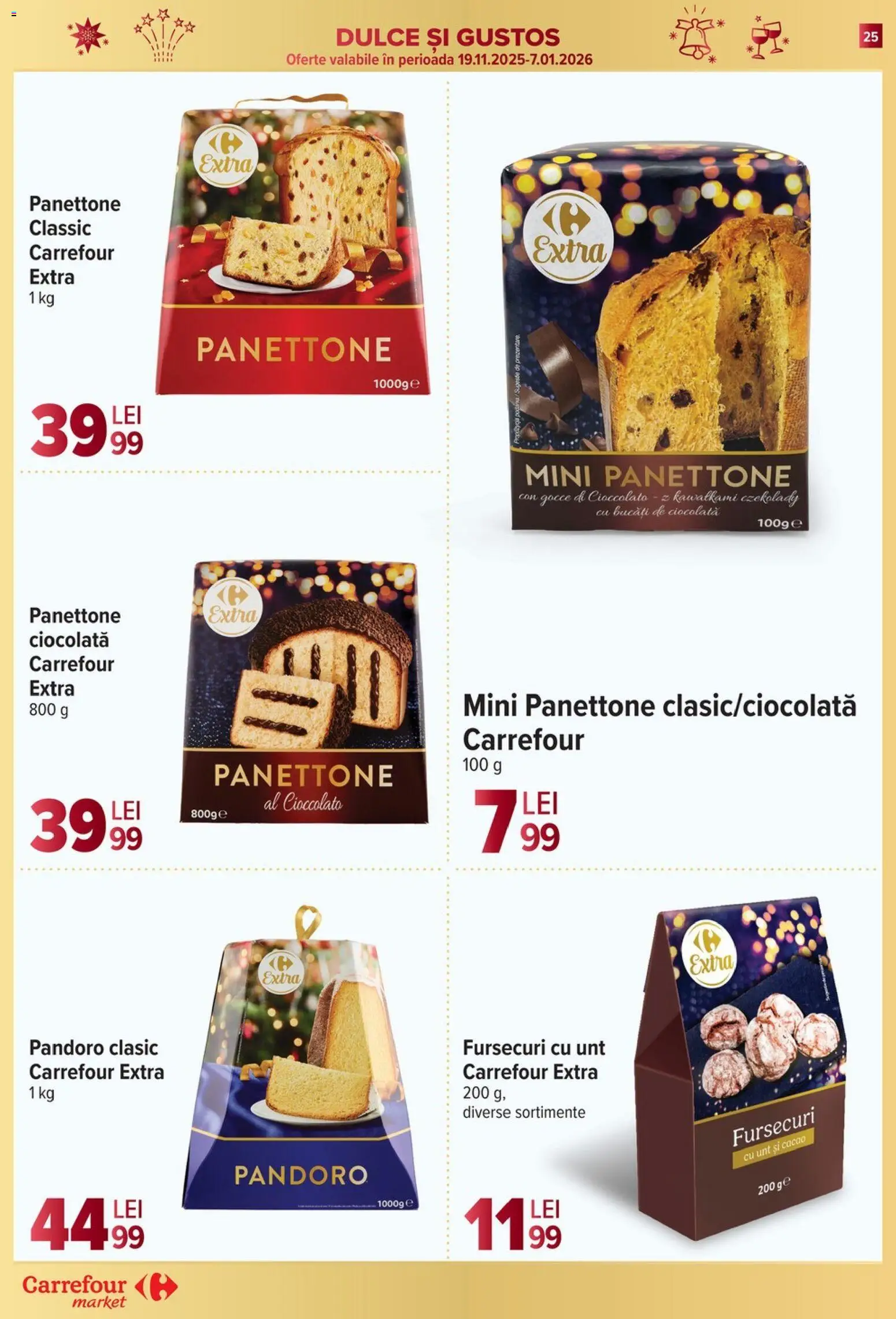 Catalog Carrefour 17 - 25 Decembrie 2025 | Pagina 25 | Produse: Unt, Ciocolată, Cacao