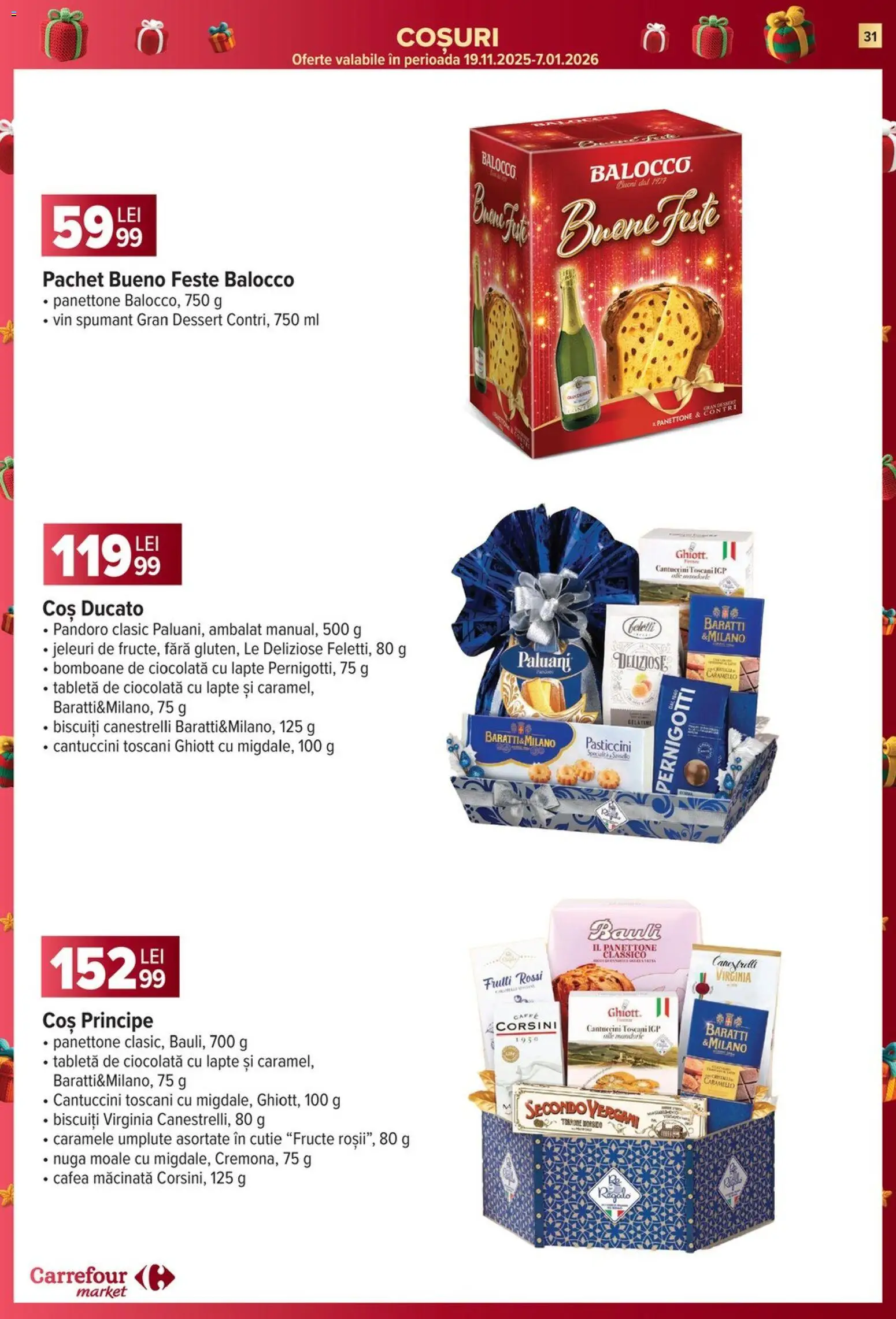 Catalog Carrefour 17 - 25 Decembrie 2025 | Pagina 31 | Produse: Tabletă, Cutie, Fructe, Caramele