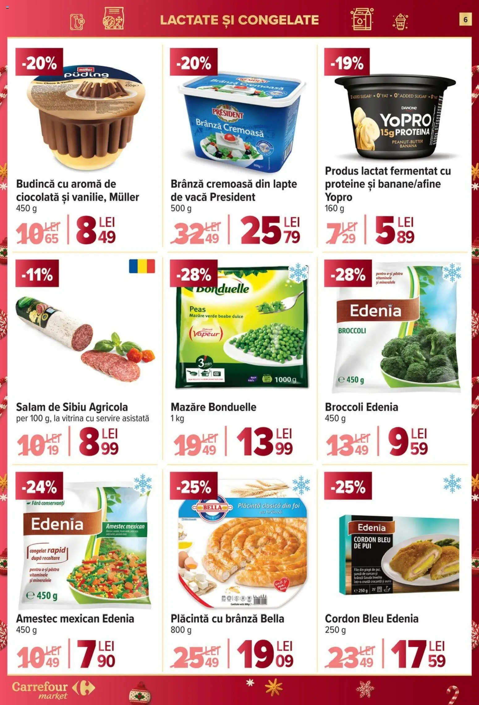 Catalog Carrefour 17 - 25 Decembrie 2025 | Pagina 6 | Produse: Hacıyatmaz Kedi Oyuncağı, Cordon bleu, Vitrină, Plăcintă