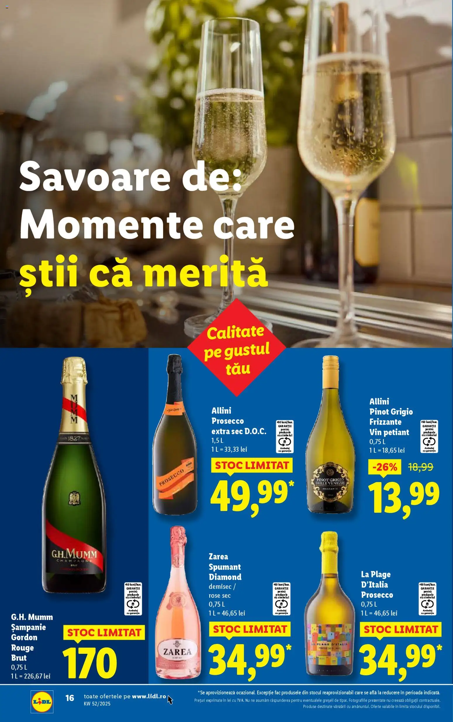 Catalog LIDL 22 - 23 Decembrie 2025 | Pagina 16 | Produse: Prosecco, Vin