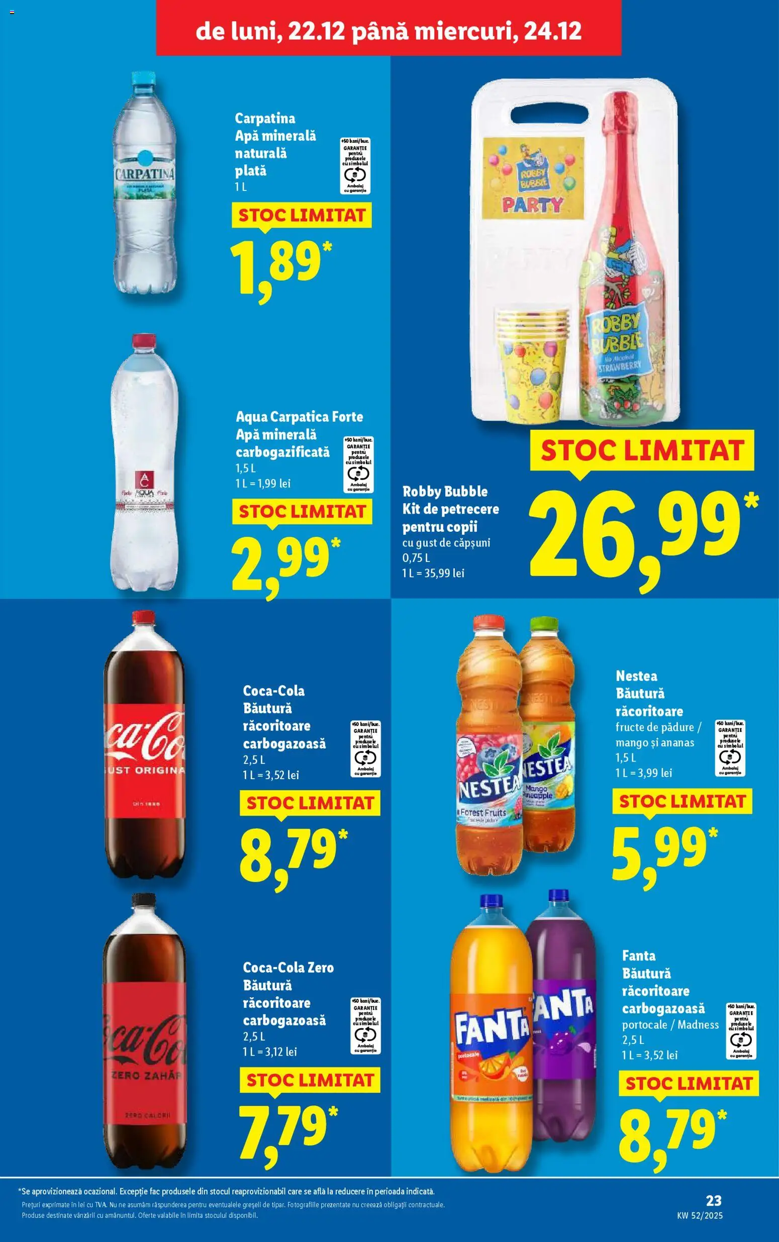 Catalog LIDL 22 - 23 Decembrie 2025 | Pagina 23 | Produse: Yazı tahtası kalemi, Ananas, Căpșuni, Fructe