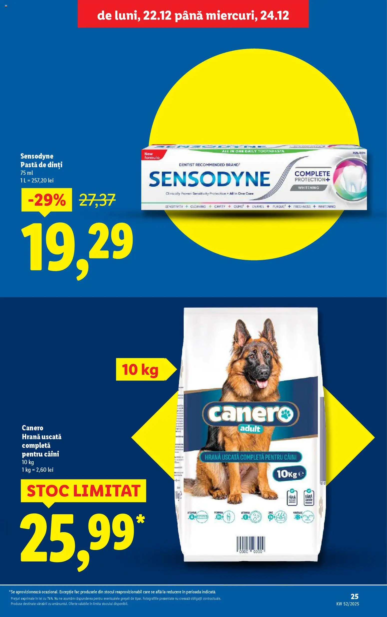Catalog LIDL 22 - 23 Decembrie 2025 | Pagina 25 | Produse: Pastă de dinți